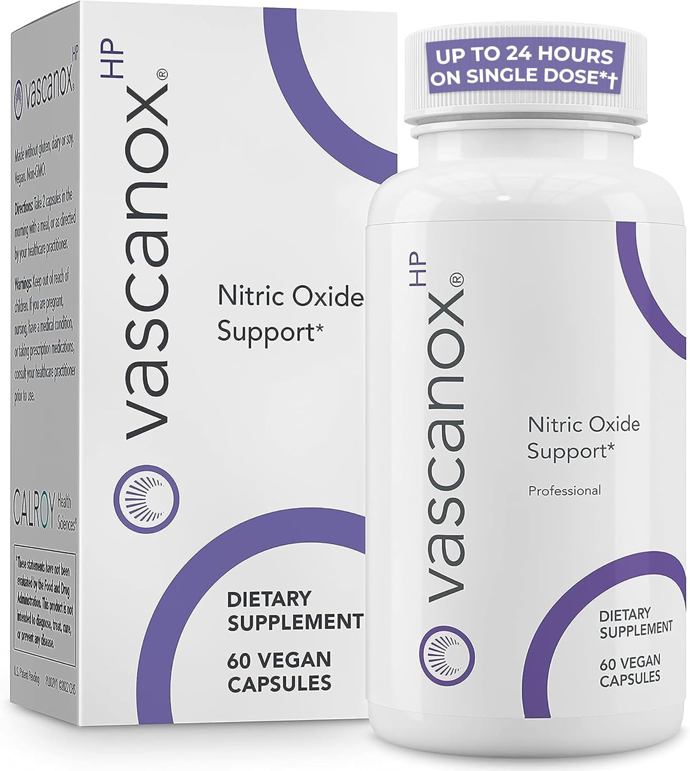Calroy Health Sciences Vascanox HP - Next Generation Nitric Oxide Support - Up to 24 Hours on Single dose*+ Calroy Health Sciences uk supplements