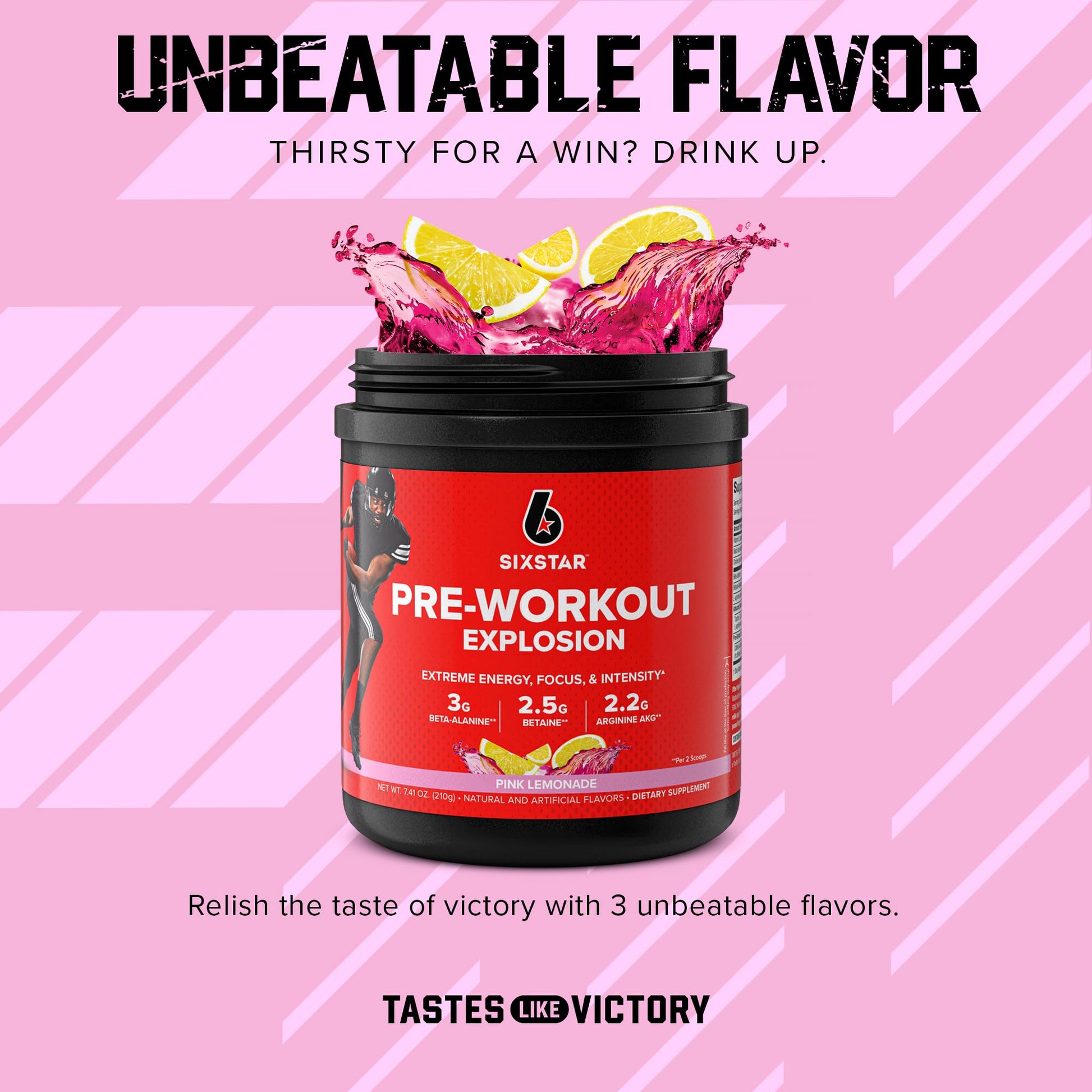 Six Star Pre Workout PreWorkout Explosion Pre Workout Powder for Men & Women PreWorkout Six Star uk supplements