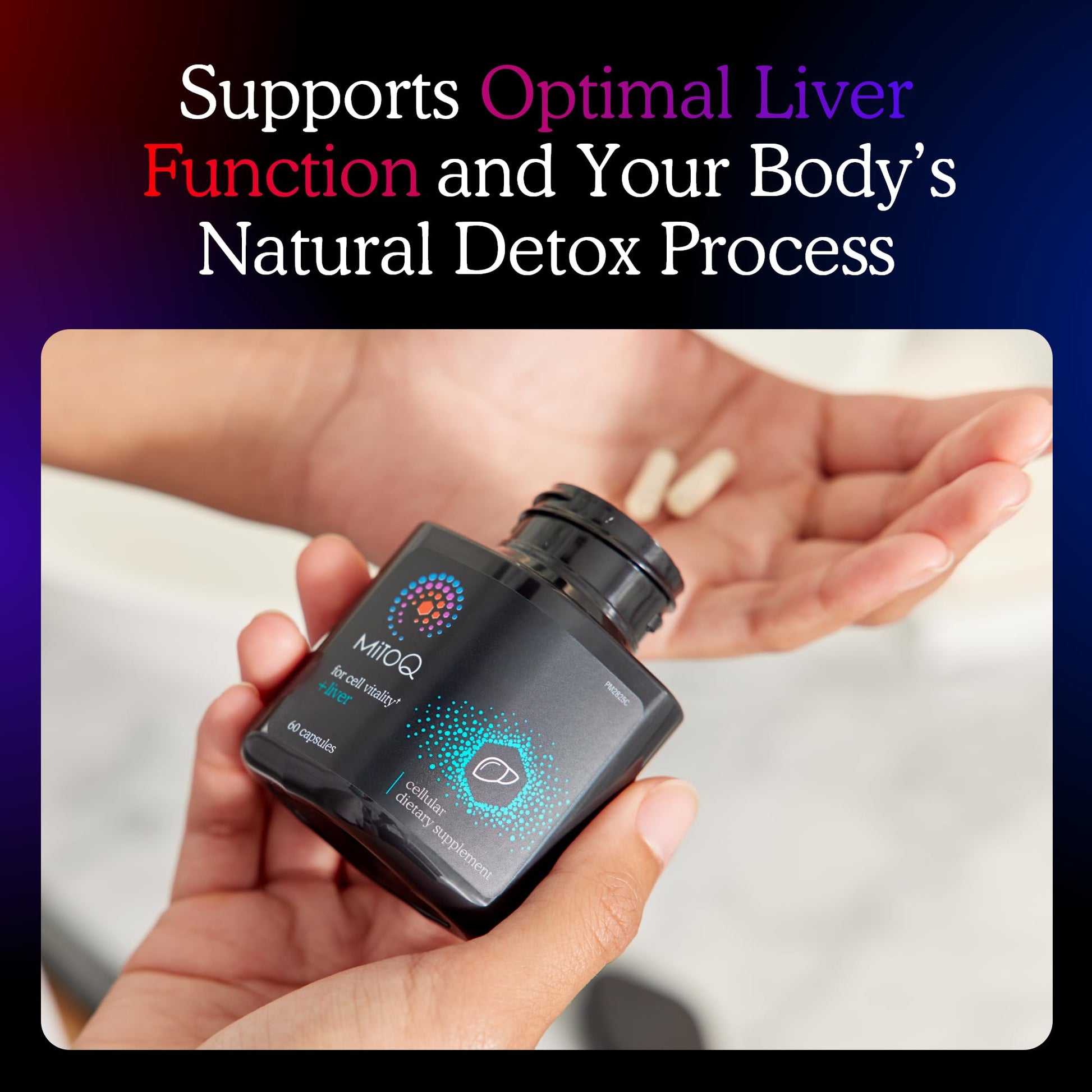 MitoQ +Liver – Advanced Liver Supplement with Highly Bioavailable Milk Thistle, Choline, Selenium Mitoquinol – Supports Metabolism, Body’s Natural Detoxification & Liver Health – 60 Capsules MitoQ uk supplements