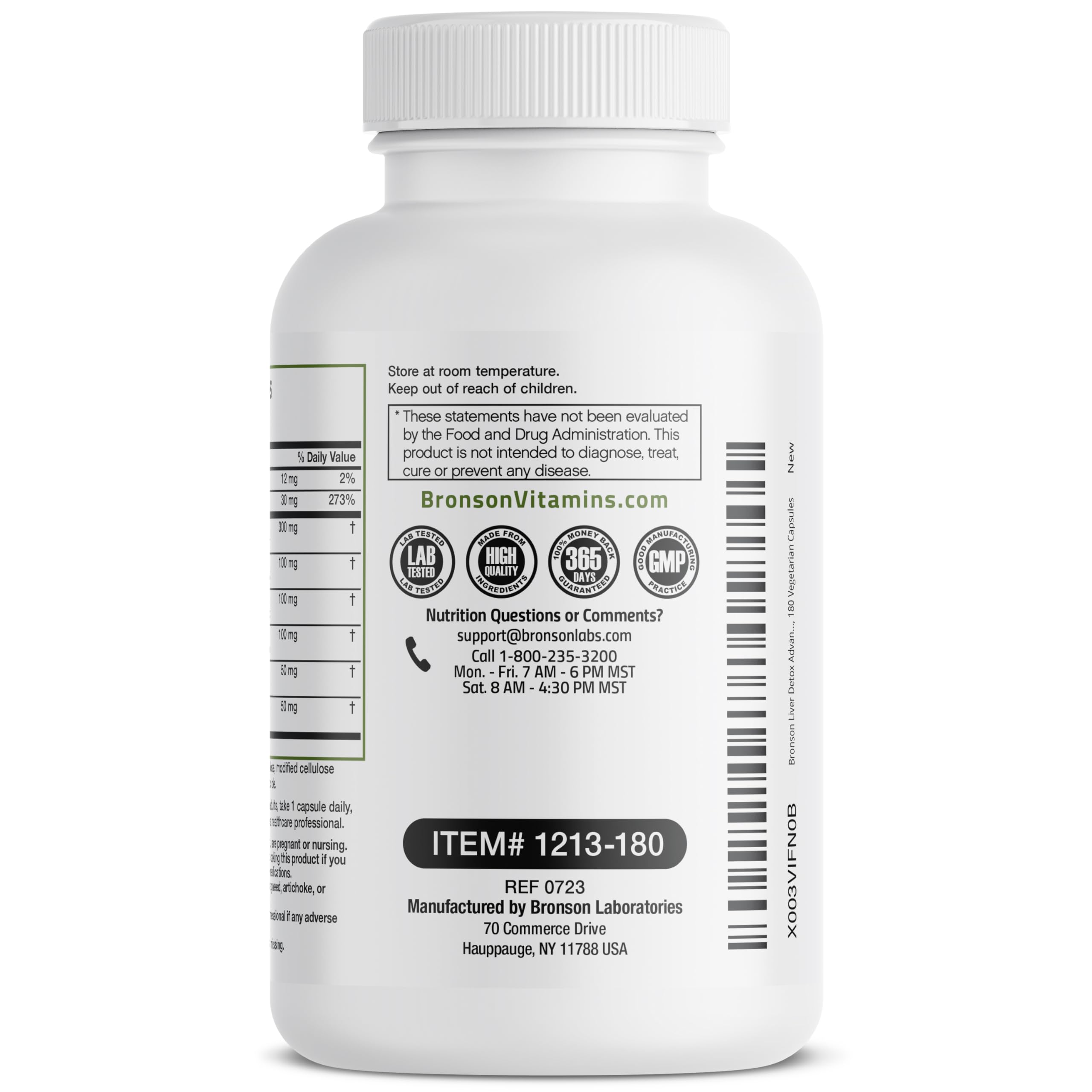 Bronson Liver Detox Advanced Detox & Cleansing Formula Supports Health Liver Function Bronson uk supplements