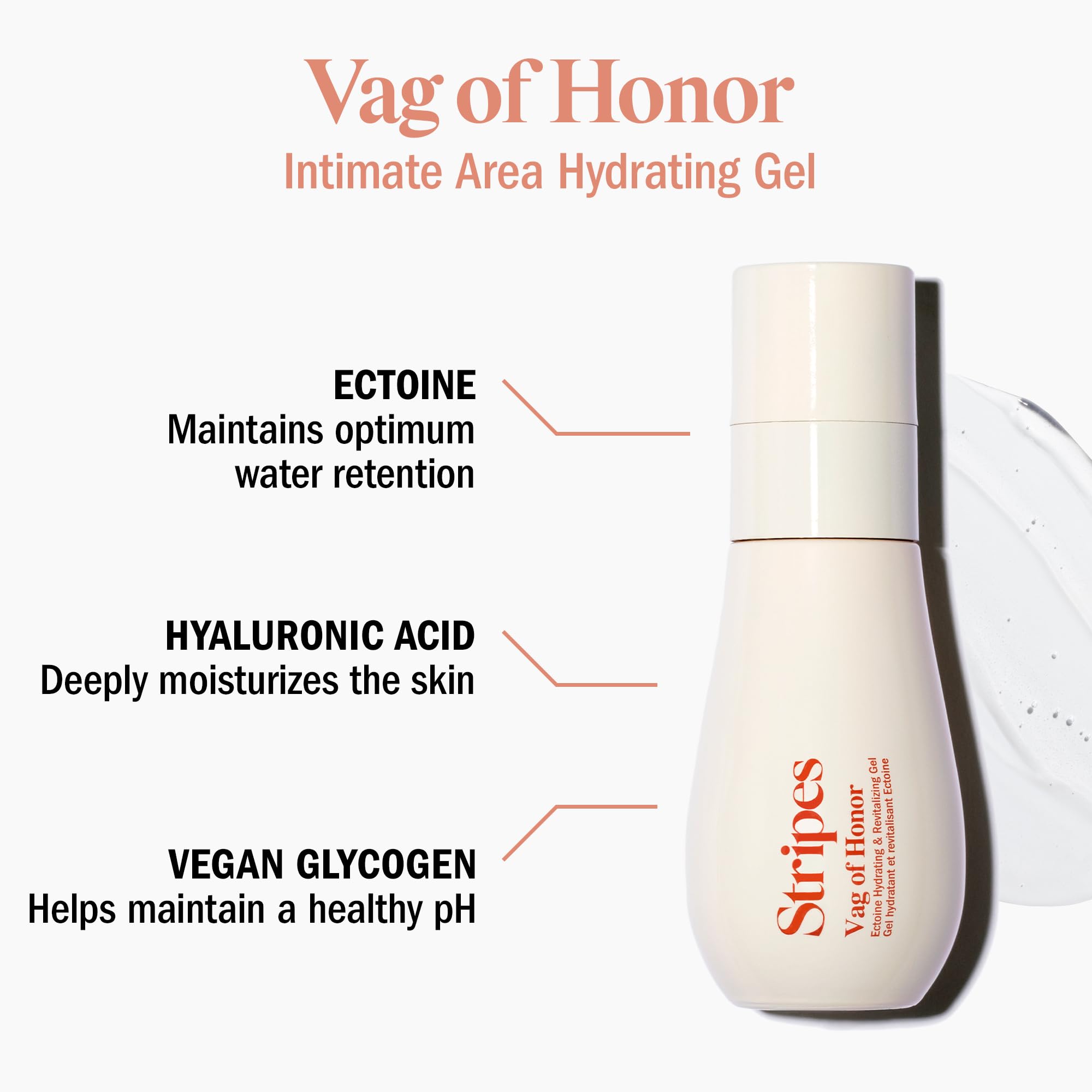 STRIPES by Naomi Watts - Vag Of Honor - Hydrating Gel For Relieving Vaginal Dryness STRIPES uk supplements