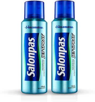 Salonpas Pain Relief Jet Spray 4z - Pack of 2 Salonpas uk supplements