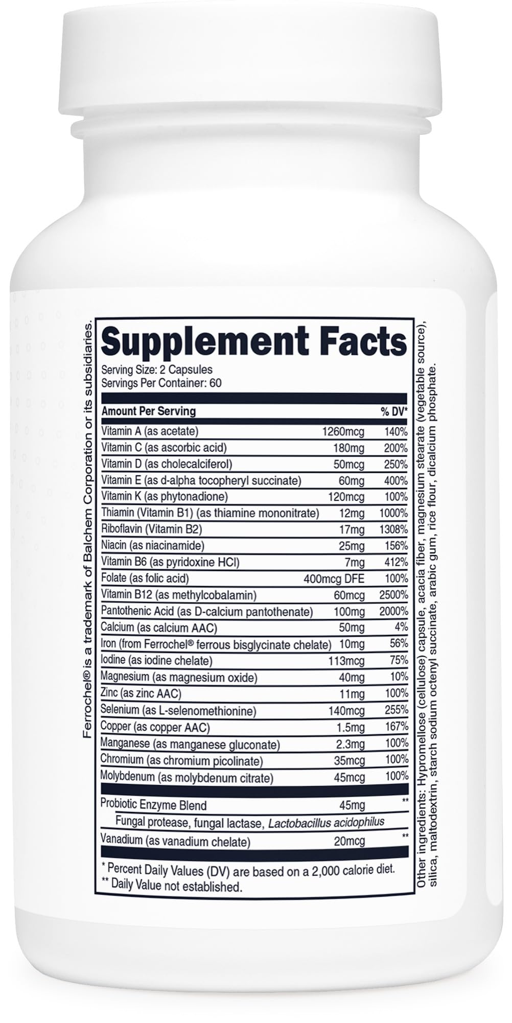 Type Zero Multivitamin Capsules (120 Capsules) (1300 mg) - with Probiotics + 22 Vitamins and Minerals, GMO-Free Type Zero uk supplements