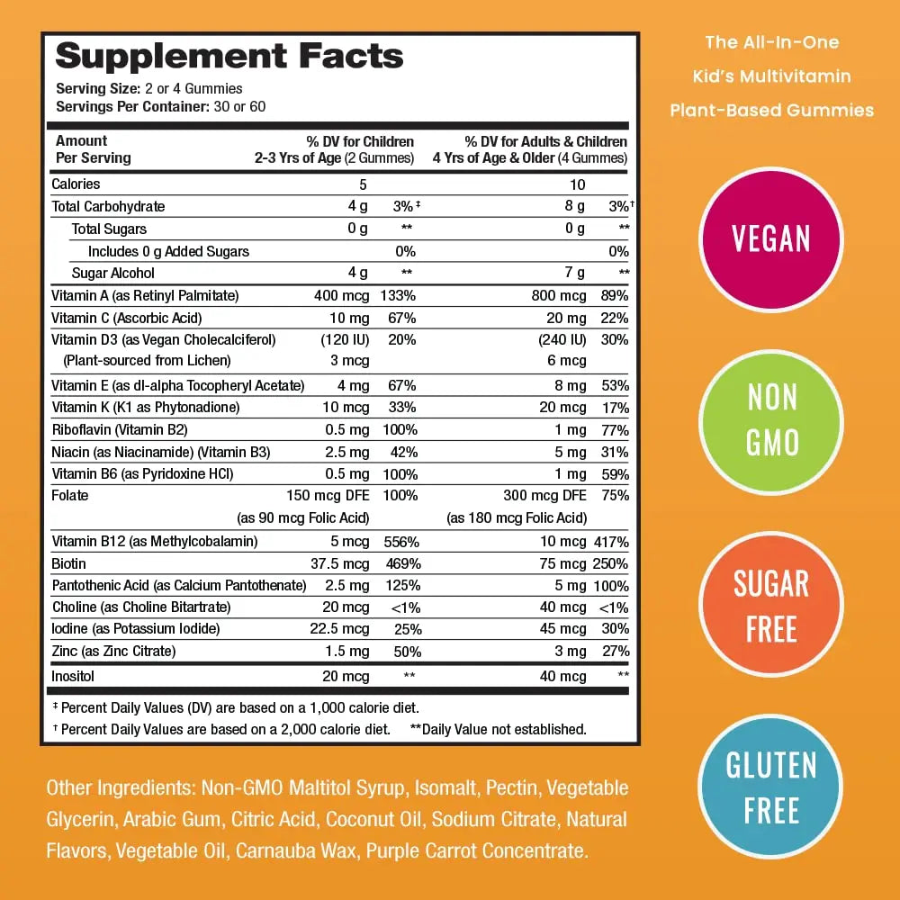 NutraChamps Kids Multivitamins & Kids Magnesium Gummies NutraChamps uk supplements