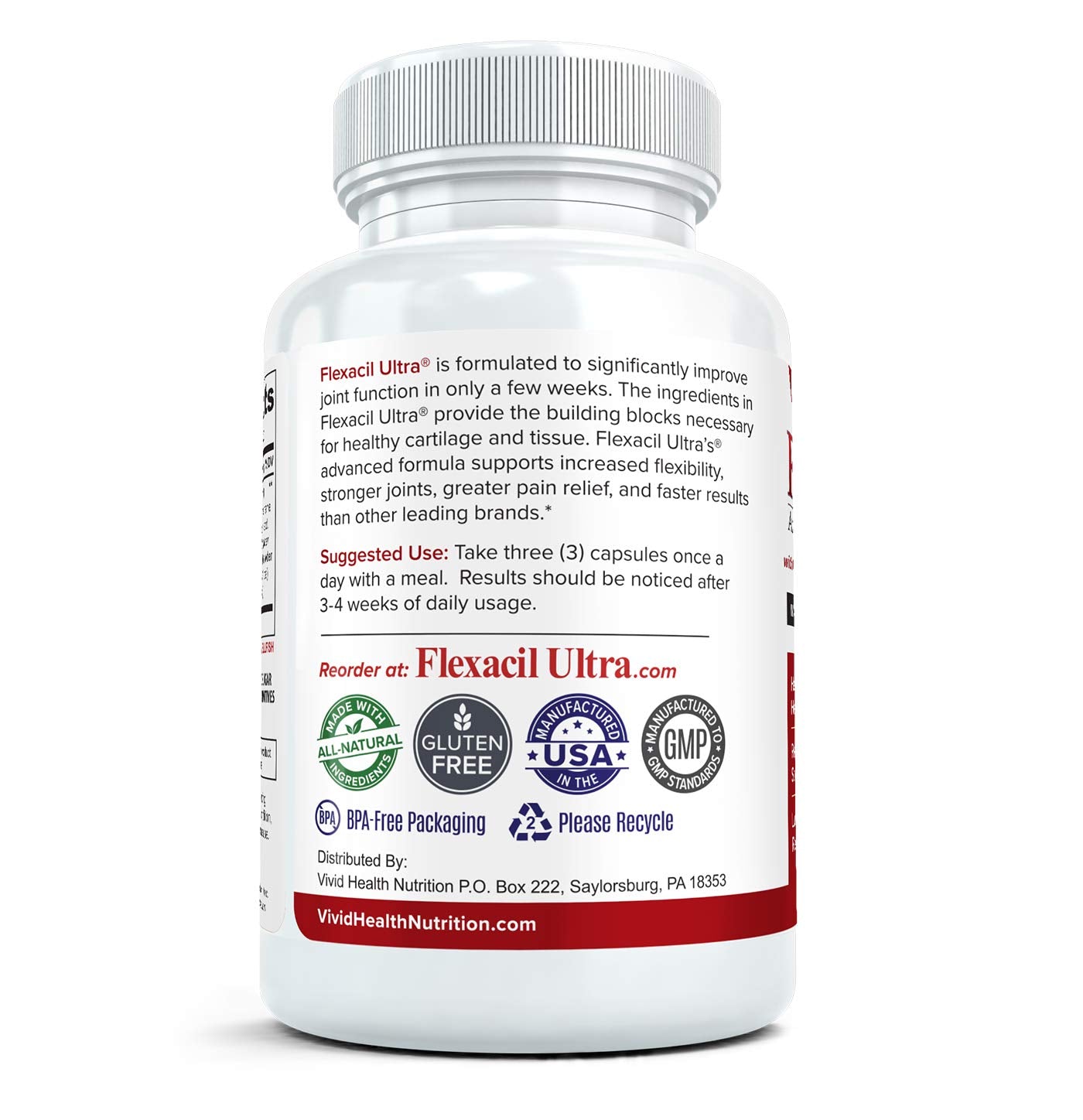 Flexacil Ultra Joint Health & Support Supplement with Glucosamine, Chondroitin Flexacil Ultra uk supplements