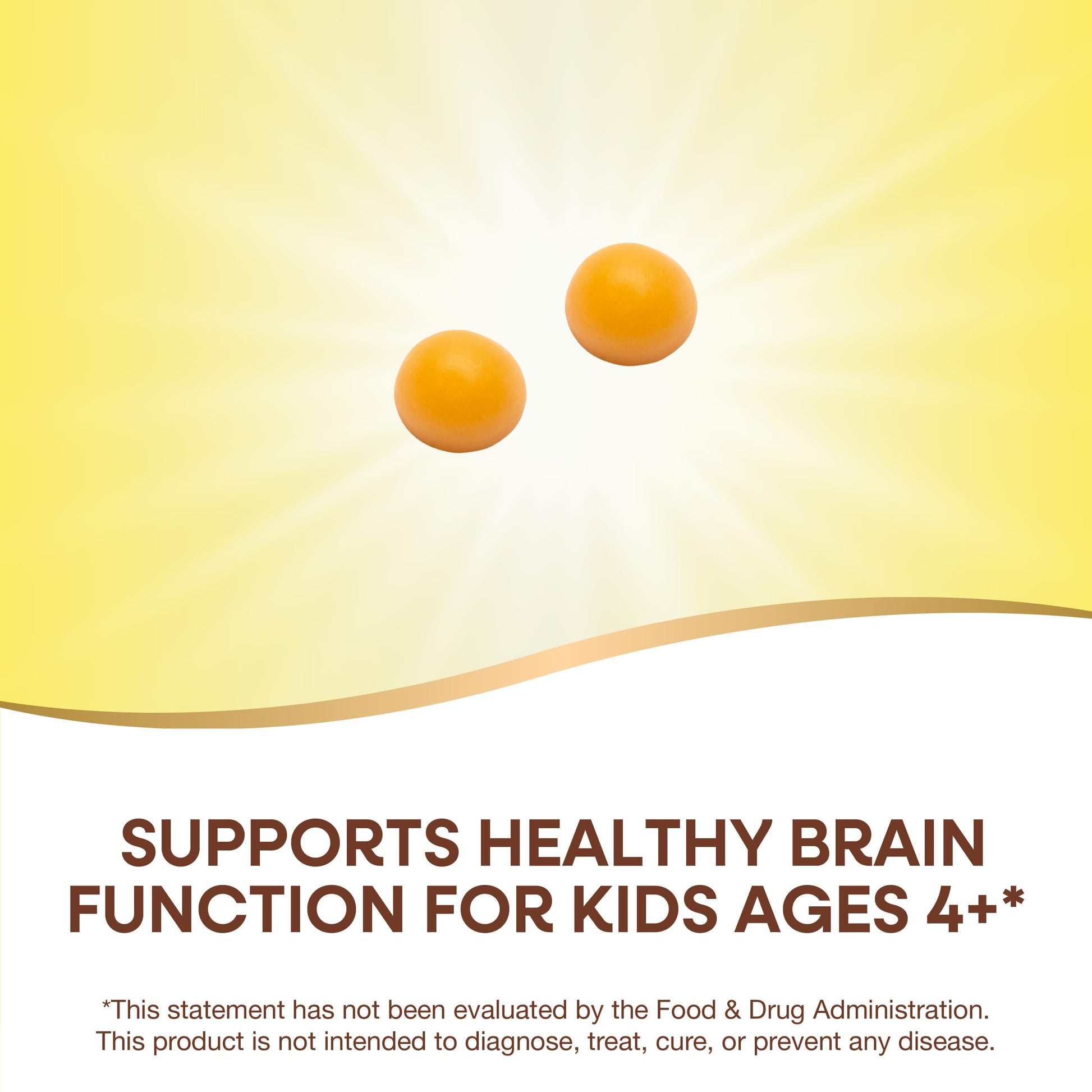 Nature's Way Kids Brain Supplement Gummies, Supports Healthy Brain Function*, Lemonade Flavored, 60 Gummies Nature's Way uk supplements