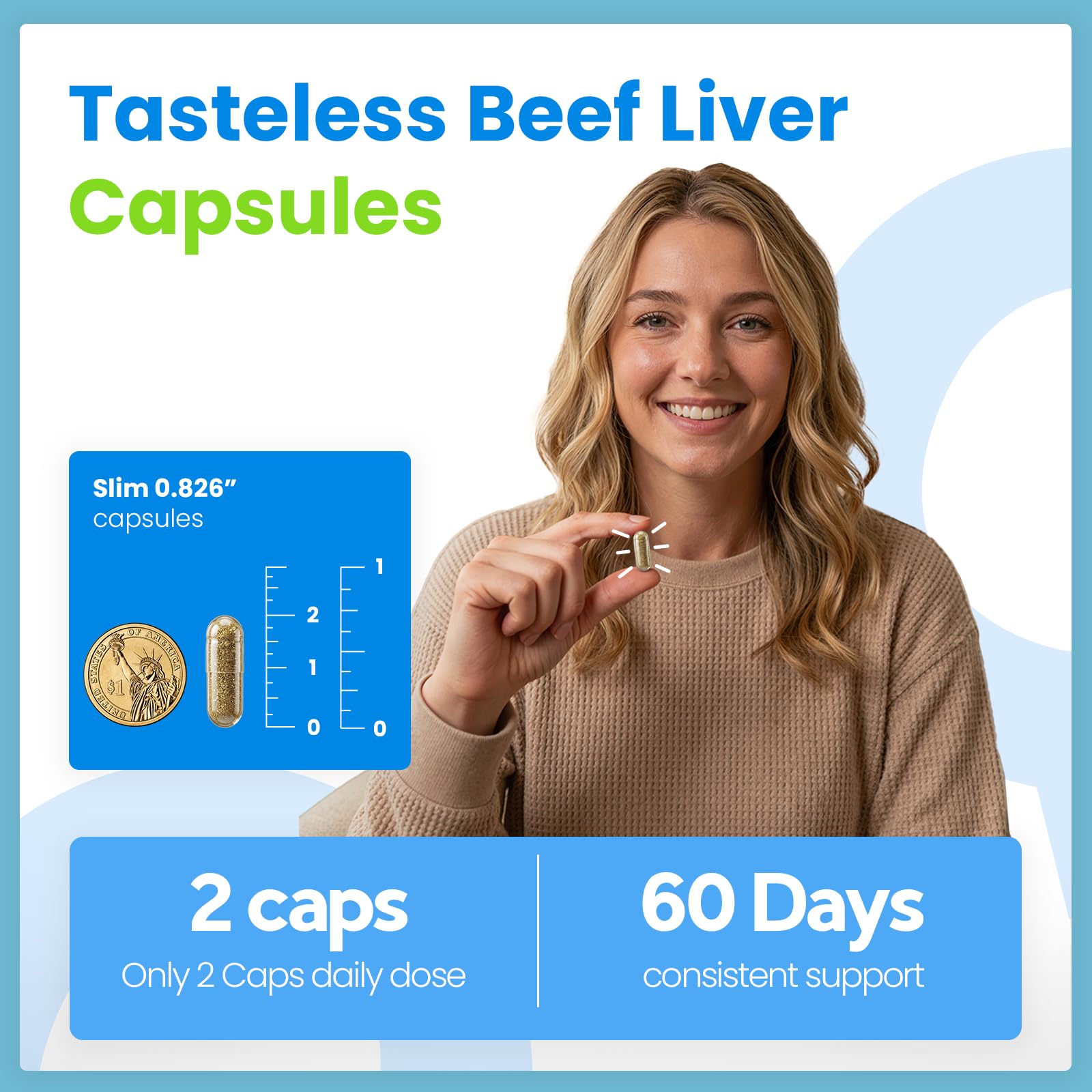 VCCVBB Beef Organ Supplements for Women, Beef Liver, Kidney, Heart, Uterus Tissue, Hormonal Balance, Immune Support,Natural Iron Vitamins Supplements for Energy, Grass Fed Pasture Raised 120 Capsules VCCVBB uk supplements