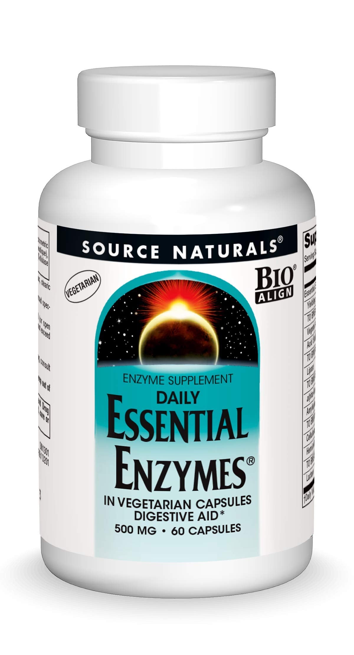 Source Naturals Essential Enzymes 500mg Bio-Aligned Multiple Enzyme Source Naturals uk supplements