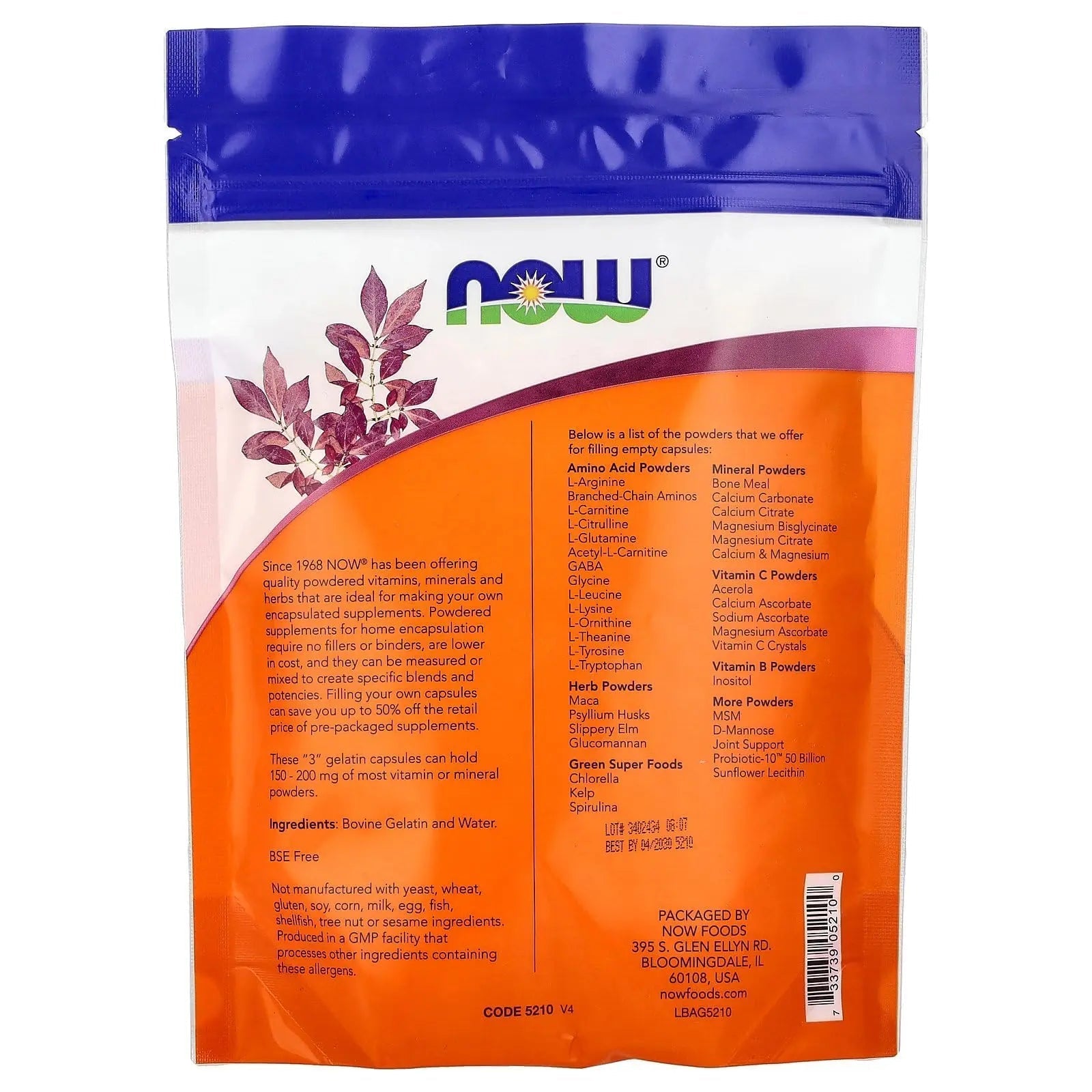 Now Foods Empty Gel Caps #3 1000 Caps NOW Foods uk supplements