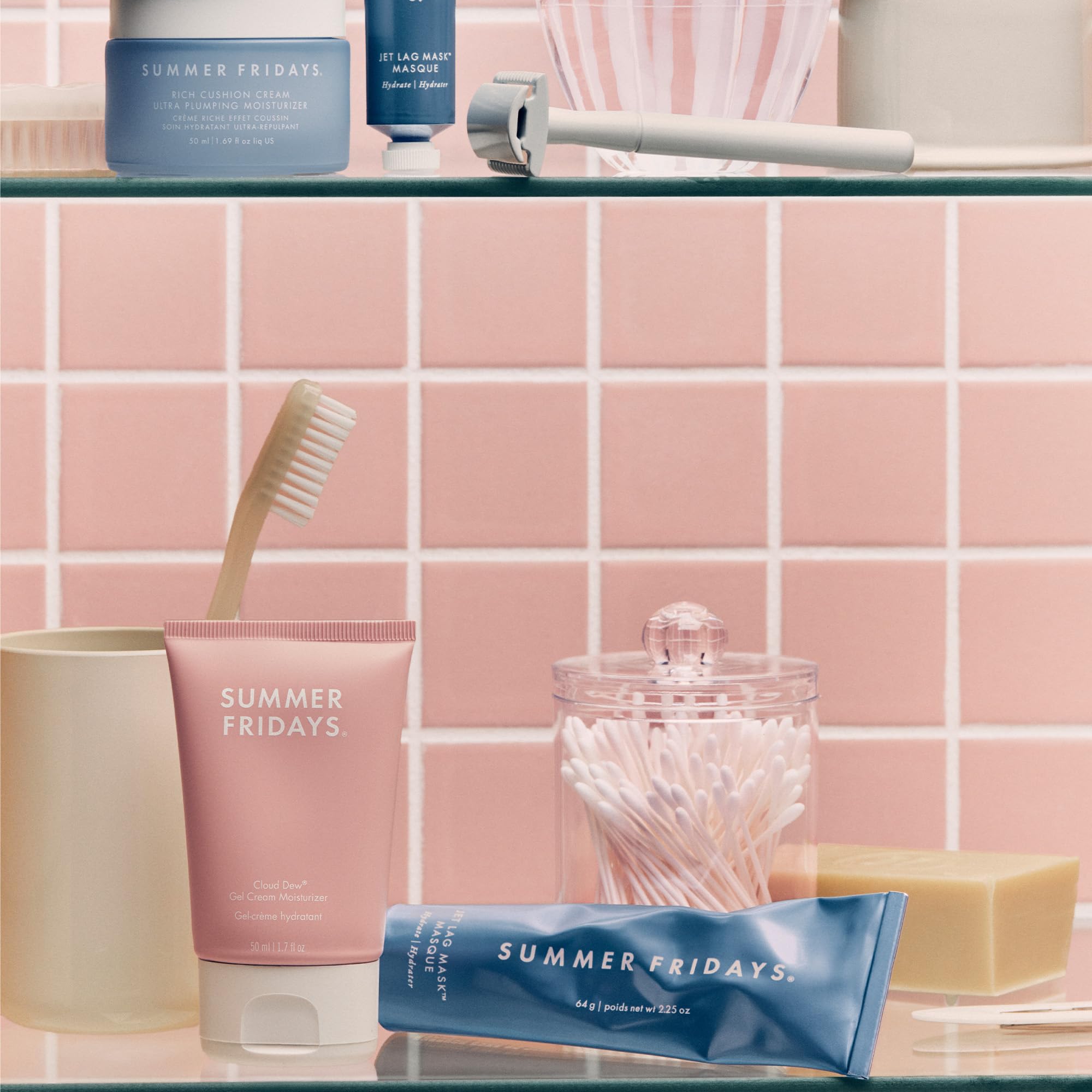 Summer Fridays Rich Cushion Face Cream - Ultra Plumping Barrier Repair Cream + Makeup Primer - Infuses Skin with Rich Hydration from Glycerin + Squalane - Non-Comedogenic + Fragrance-Free (1.69 Oz) Summer Fridays uk supplements
