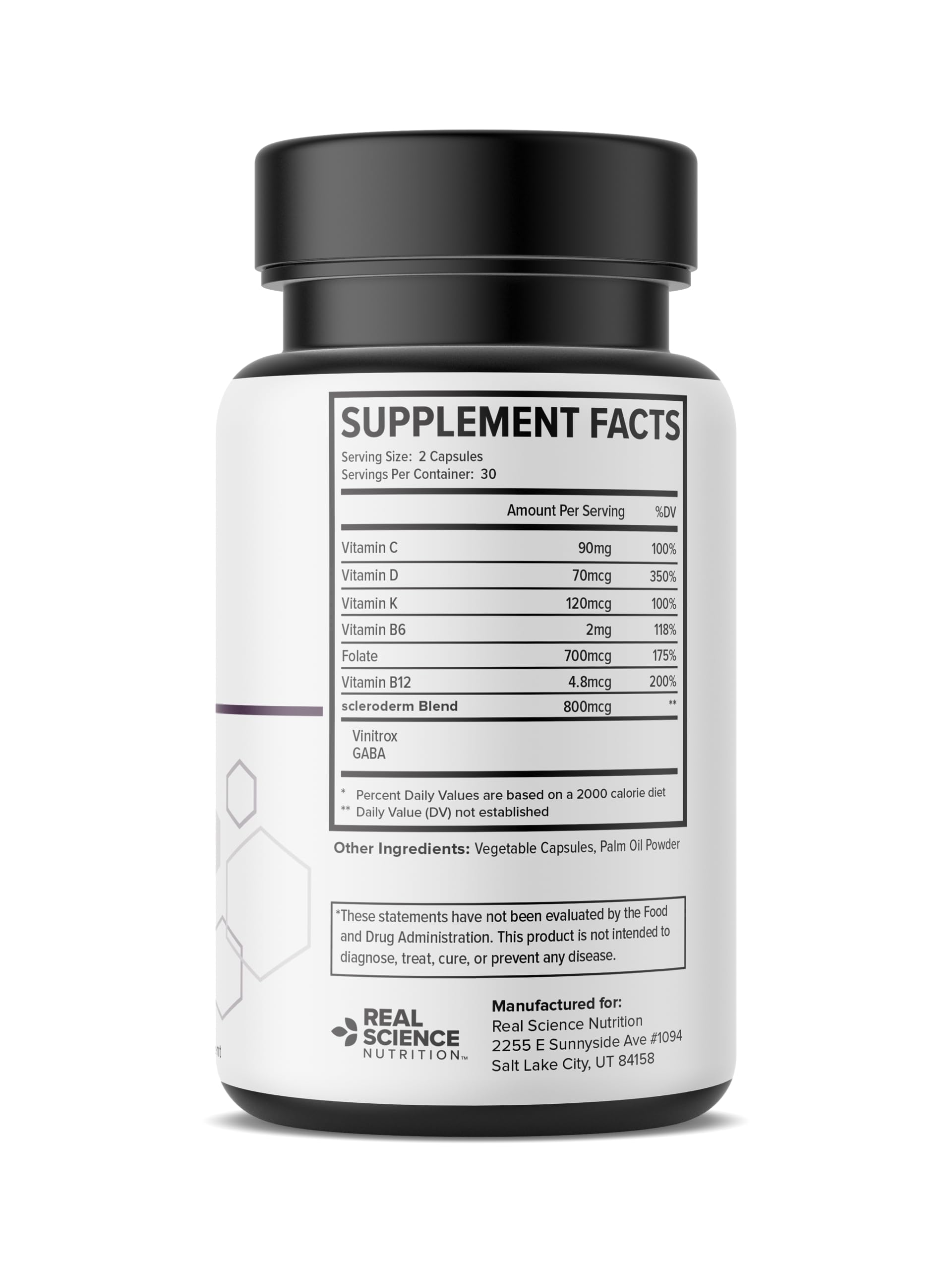 Real Science Nutrition ScleroEase Miracle Offers Relief to sufferers of Scleroderma, Supporting Flexible & Supple Skin, Comfortable Joint Movement, Comfortable Digestion, and Healthy Skin Real Science Nutrition uk supplements