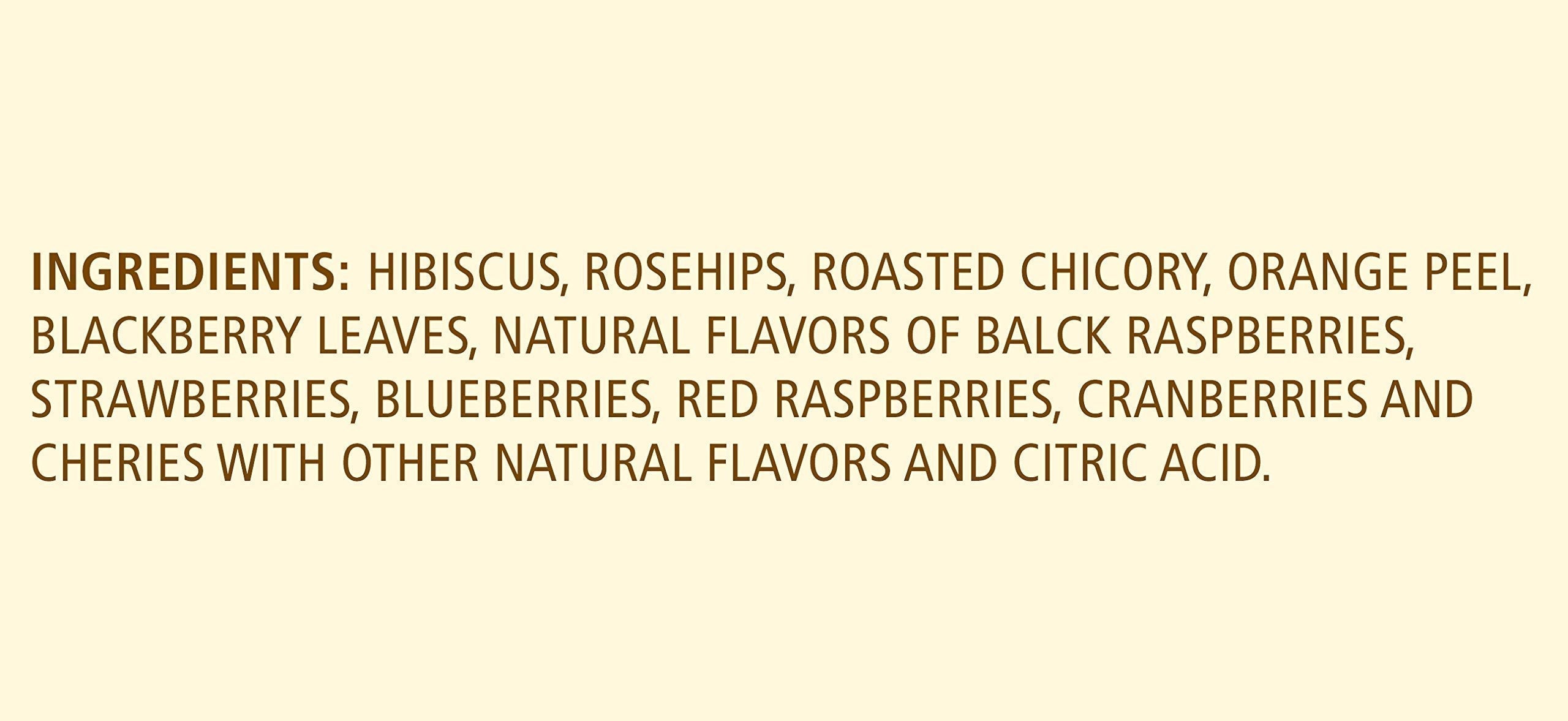 Celestial Seasonings Herbal Tea, Wild Berry Zinger, 20 Count (Pack of 6) Celestial Seasonings uk supplements