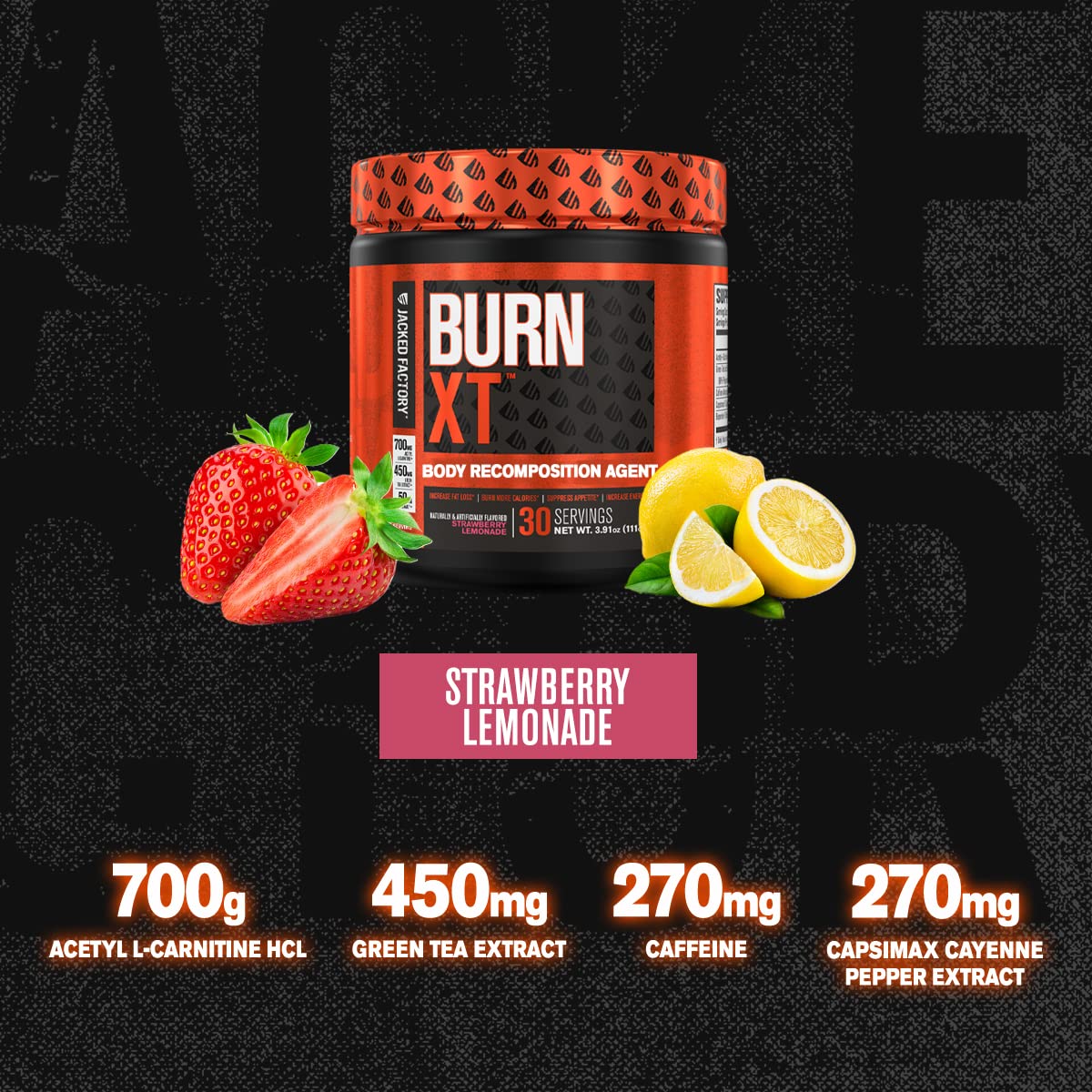 Jacked Factory Burn-XT Powder for Men & Women - Improve Focus & Increase Energy Jacked Factory uk supplements