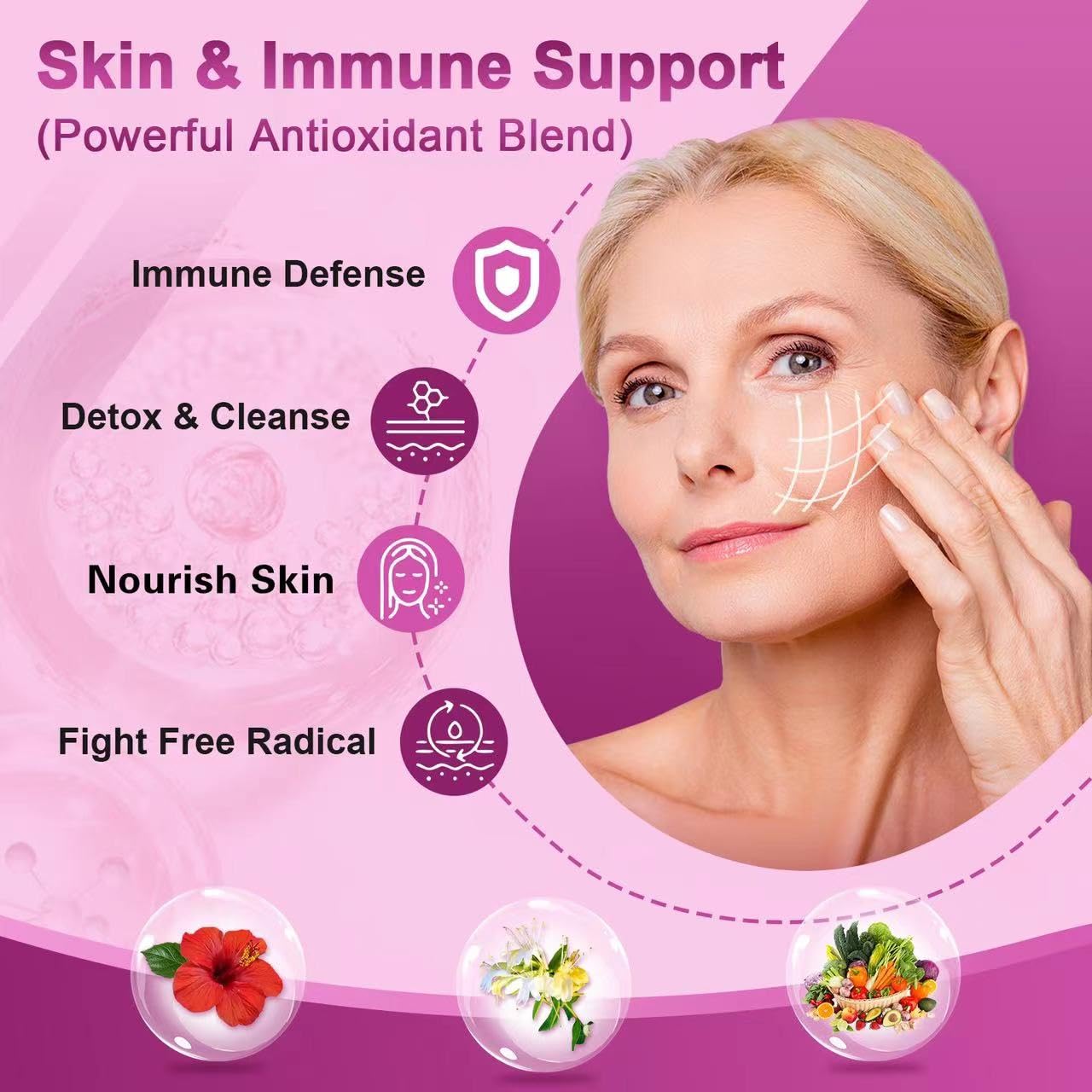Probiotics for Women Digestive Health, 100 Billion CFUs Probiotic with Digestive Enzymes NATURE TARGET uk supplements