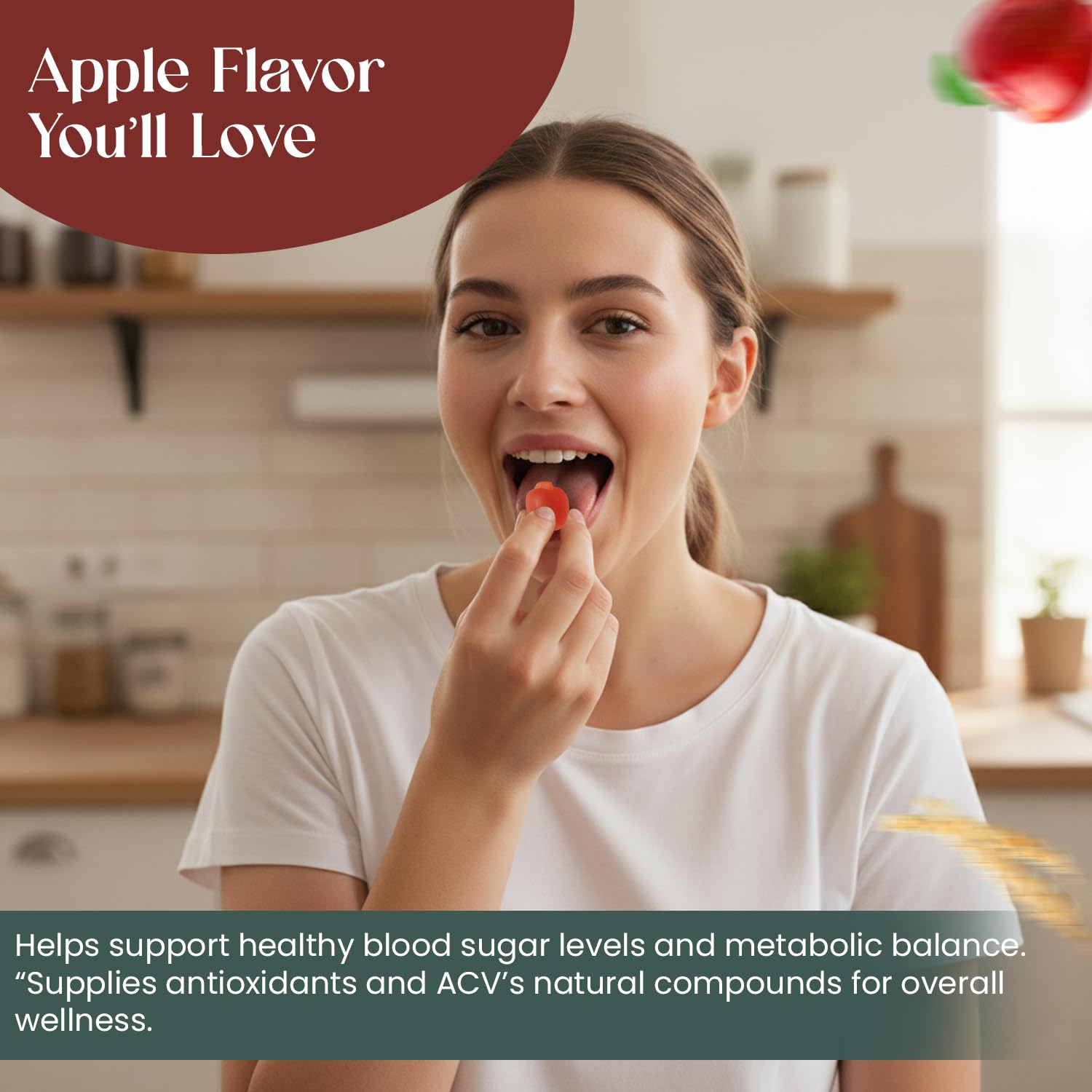 Everé ACV Glow Gummies – Apple Cider Vinegar with B12, B6, Iodine, Folate, Beetroot & Pomegranate – Daily Wellness Support for Energy & Balance The EverÉ Natural Alchemy uk supplements