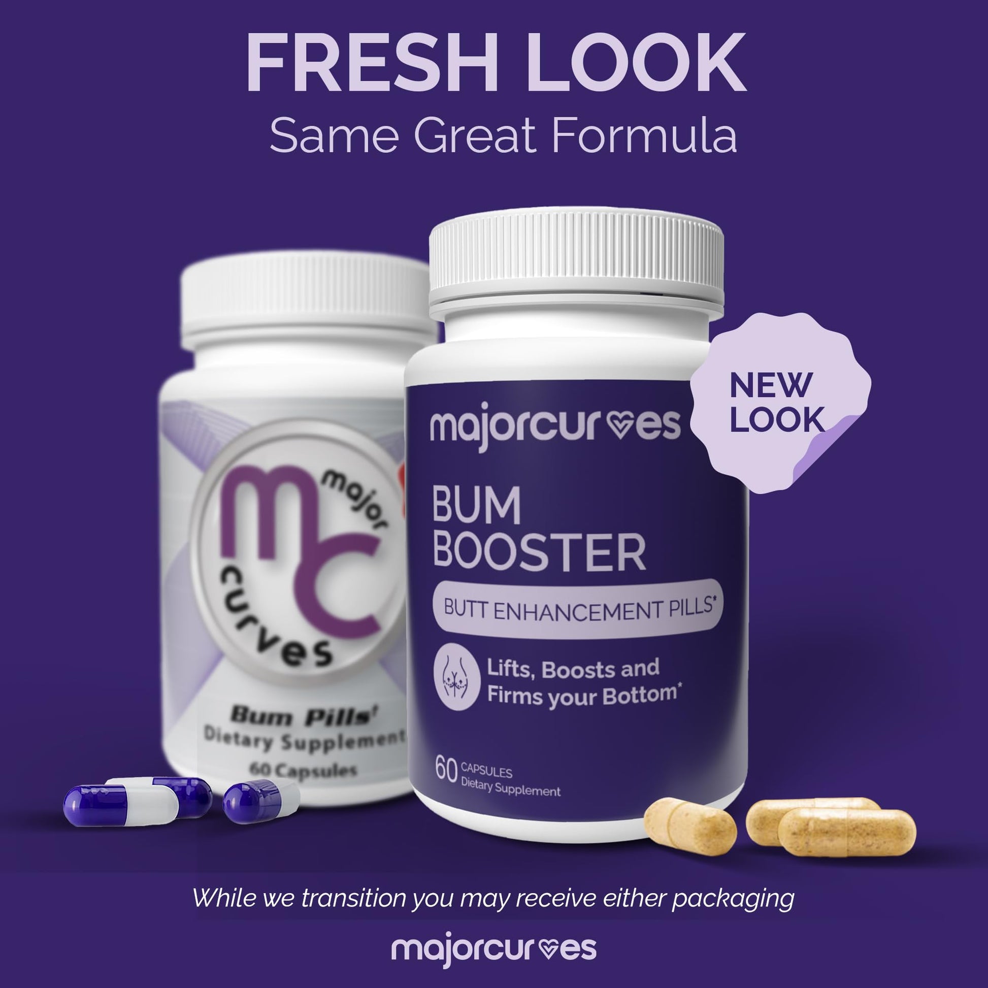 Major Curves Bum Booster Pills – Butt Enhancement for Women, Booty Growth Capsules for Bigger Bum, Curvier Hips and Glutes, Natural Brazilian Butt Lift Alternative with Fenugreek and Wild Yam Major Curves uk supplements