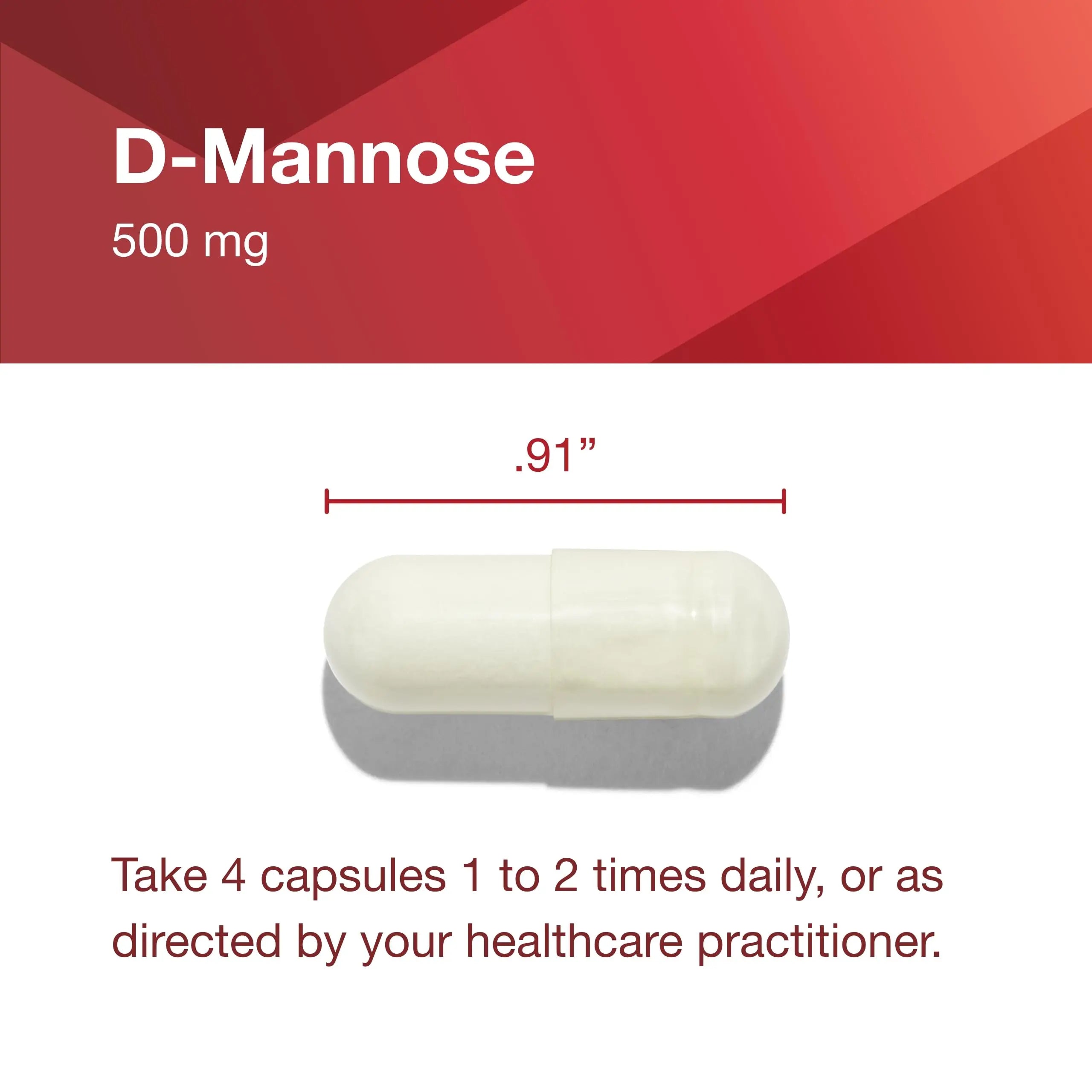 Protocol for Life Balance D-Mannose - 500mg - Bladder Cleanse - Support Healthy Urinary Tract* - For Men & Women - Kosher & Non-GMO - 90 Veg Capsules PROTOCOL FOR LIFE BALANCE uk supplements