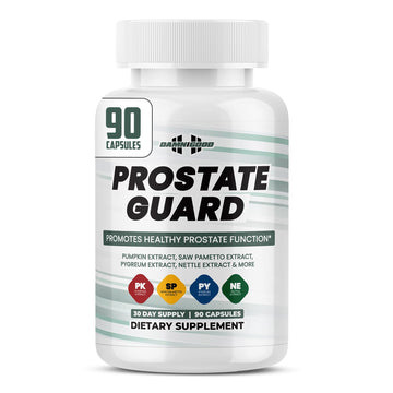 DAMN GOOD The Hodge Twins Prostate Guard - 90 Capsules Guard Vitality Complex – Comfort Blend for Nighttime Routine, Restful Rhythm - Men's Supplements for Health Supports Relaxation DAMN GOOD uk supplements