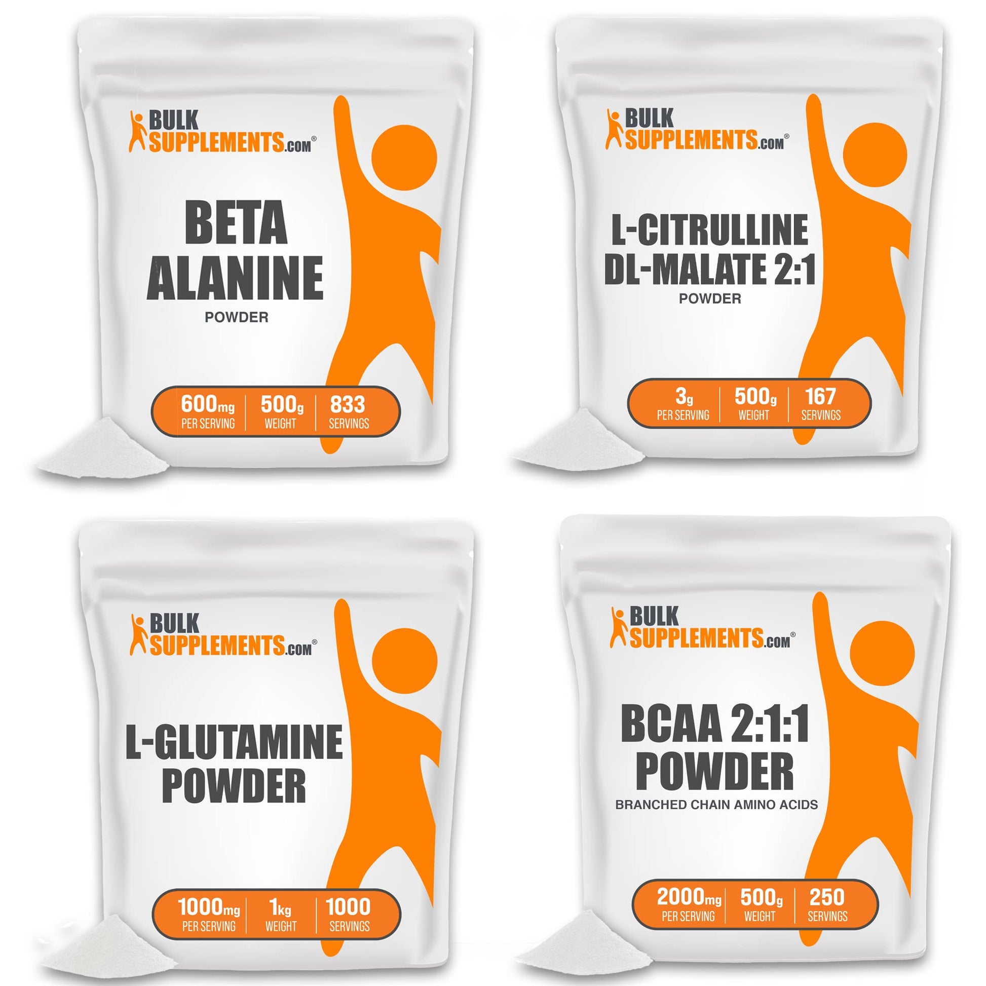 BULKSUPPLEMENTS.COM Beta Alanine Powder (500g), with L-Citrulline Malate 2:1 Powder BULKSUPPLEMENTS.COM uk supplements