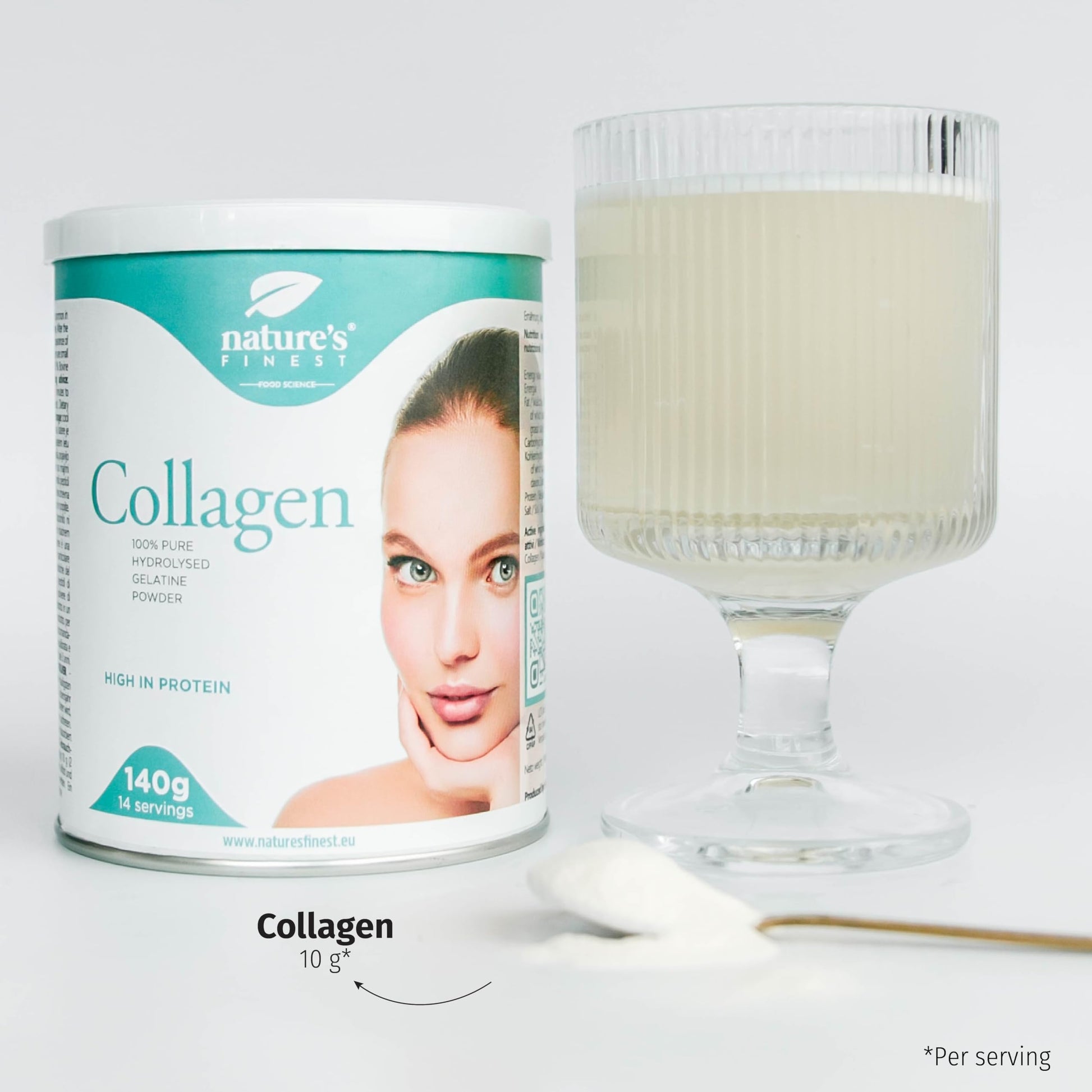 Nature's Finest by Nutrisslim Collagen Powder: 100% Hydrolysed Bovine Collagen Nature's Finest by Nutrisslim uk supplements