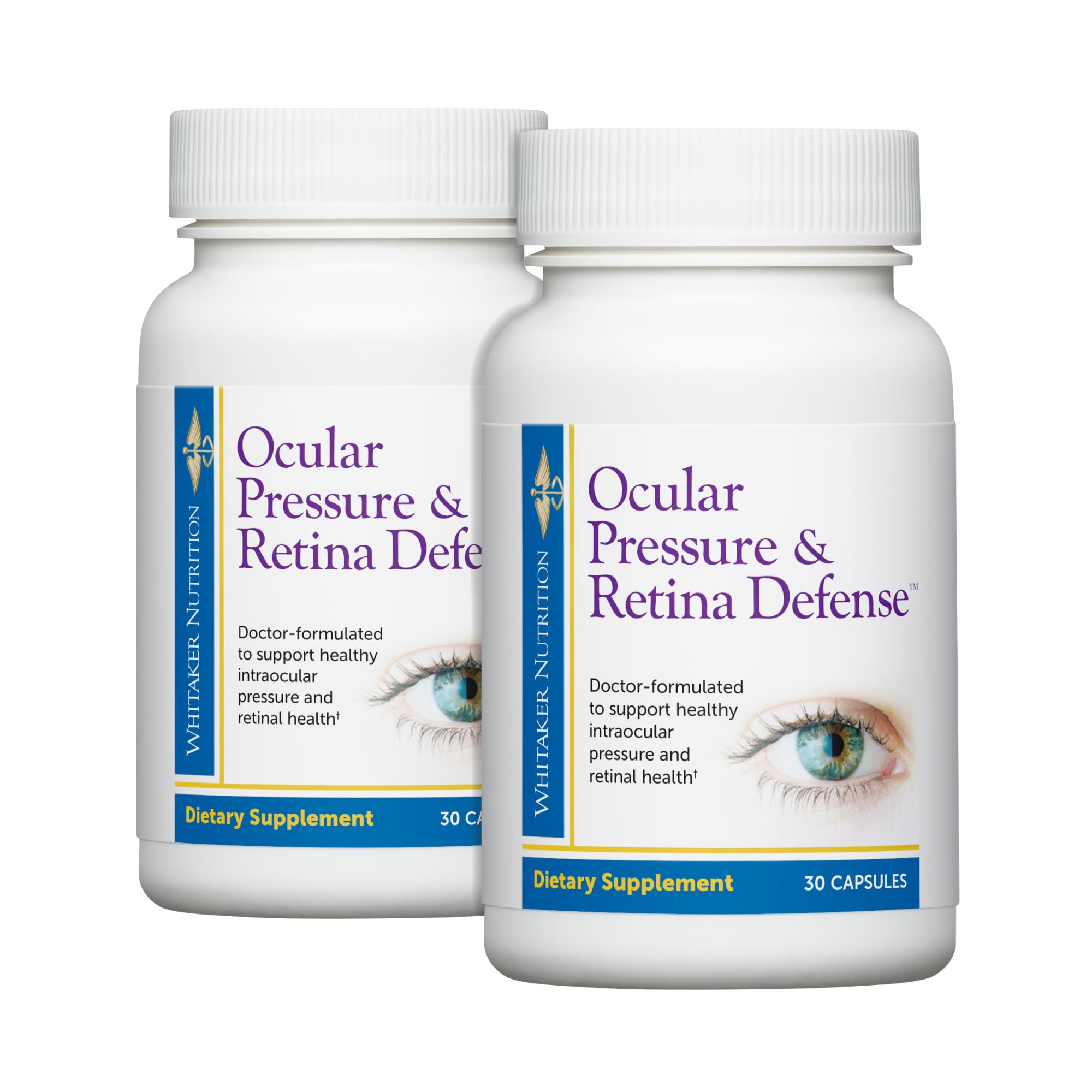 DOCTORS' PREFERRED Dr. Whitaker Ocular Pressure & Retina Defense Supplement to Support Healthy Intraocular Pressure Levels, Circulation & Eye Tissue (60 Capsules) DR.WHITAKER uk supplements