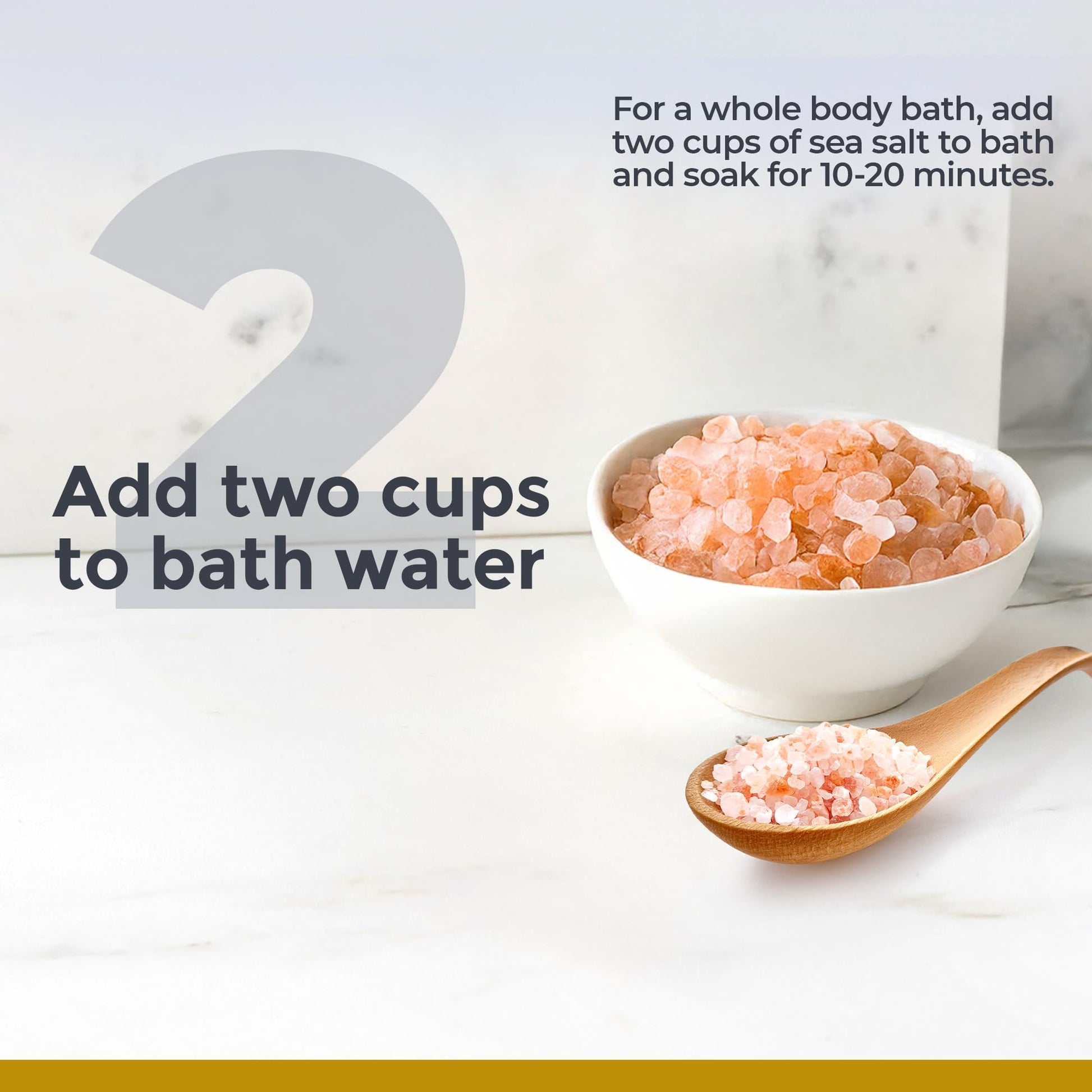 Premier Research Labs Medi-Soak - Bath Salts for Foot and Body Soak, Sea Salt Bath for Women and Men, Relaxing Mineral Bath Soak, Gentle Exfoliant, Organic, Vegan, No Added Fillers - 2 Lb Premier Research Labs uk supplements