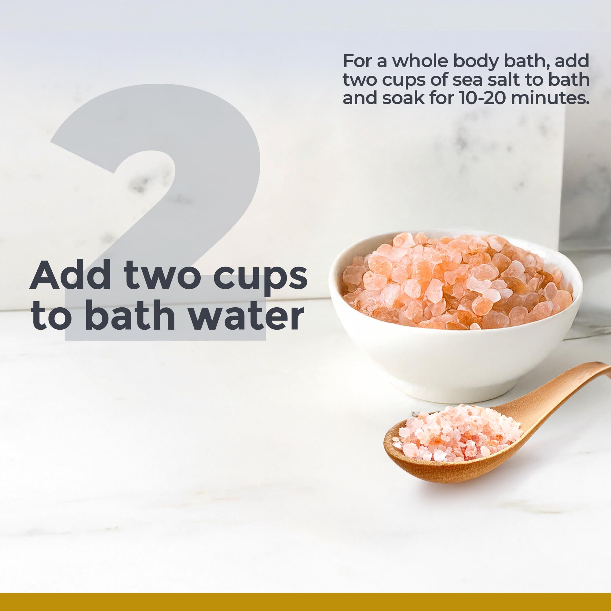 Premier Research Labs Medi-Soak - Bath Salts for Foot and Body Soak, Sea Salt Bath for Women and Men, Relaxing Mineral Bath Soak, Gentle Exfoliant, Organic, Vegan, No Added Fillers - 2 Lb Premier Research Labs uk supplements