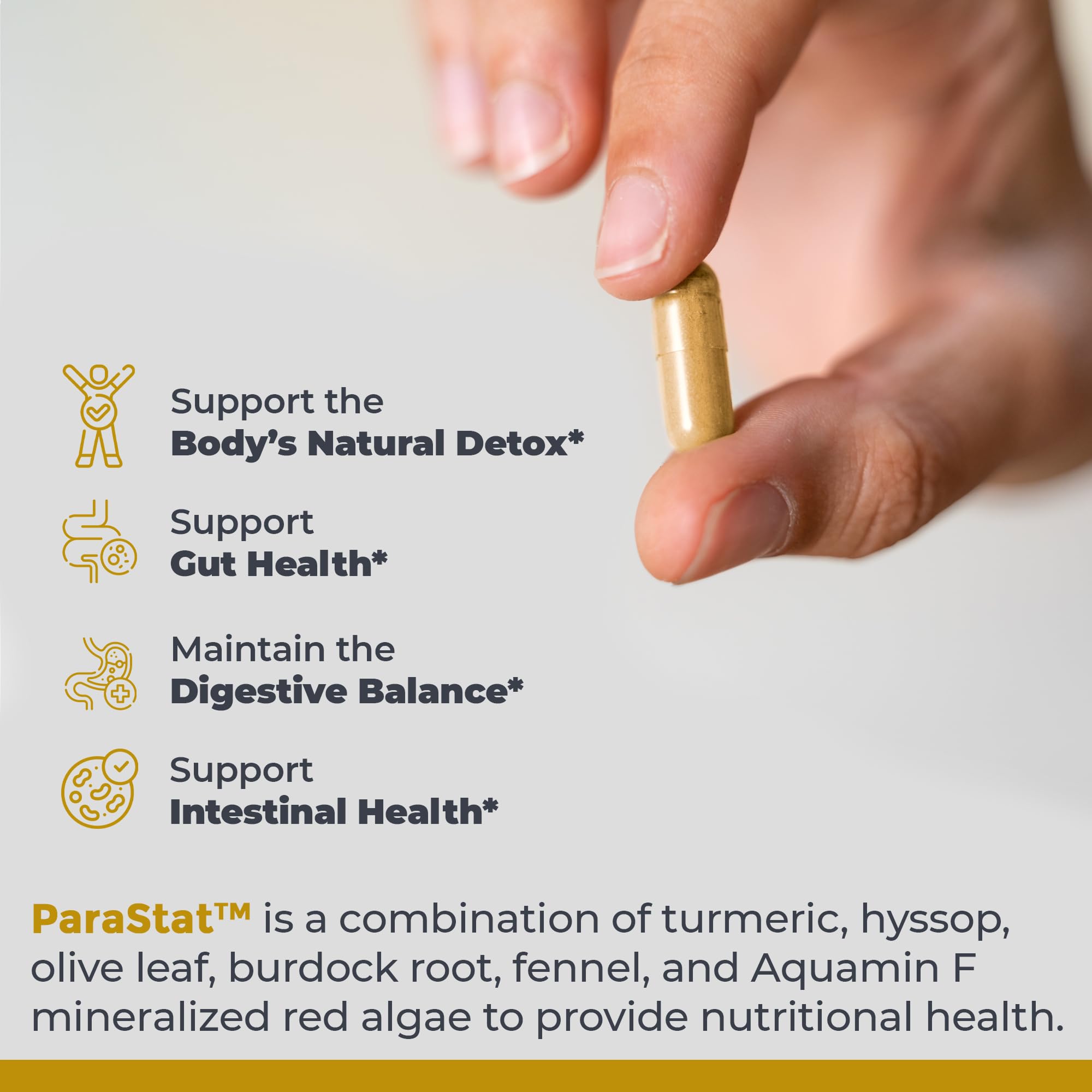 Premier Research Labs ParaStat - Intestinal Cleanse, Natural Gut Cleanse for Women & Men, Support for Colon Detox, Bloating, Digestion & Constipation - 90 Capsules (30 Day Supply) Premier Research Labs uk supplements
