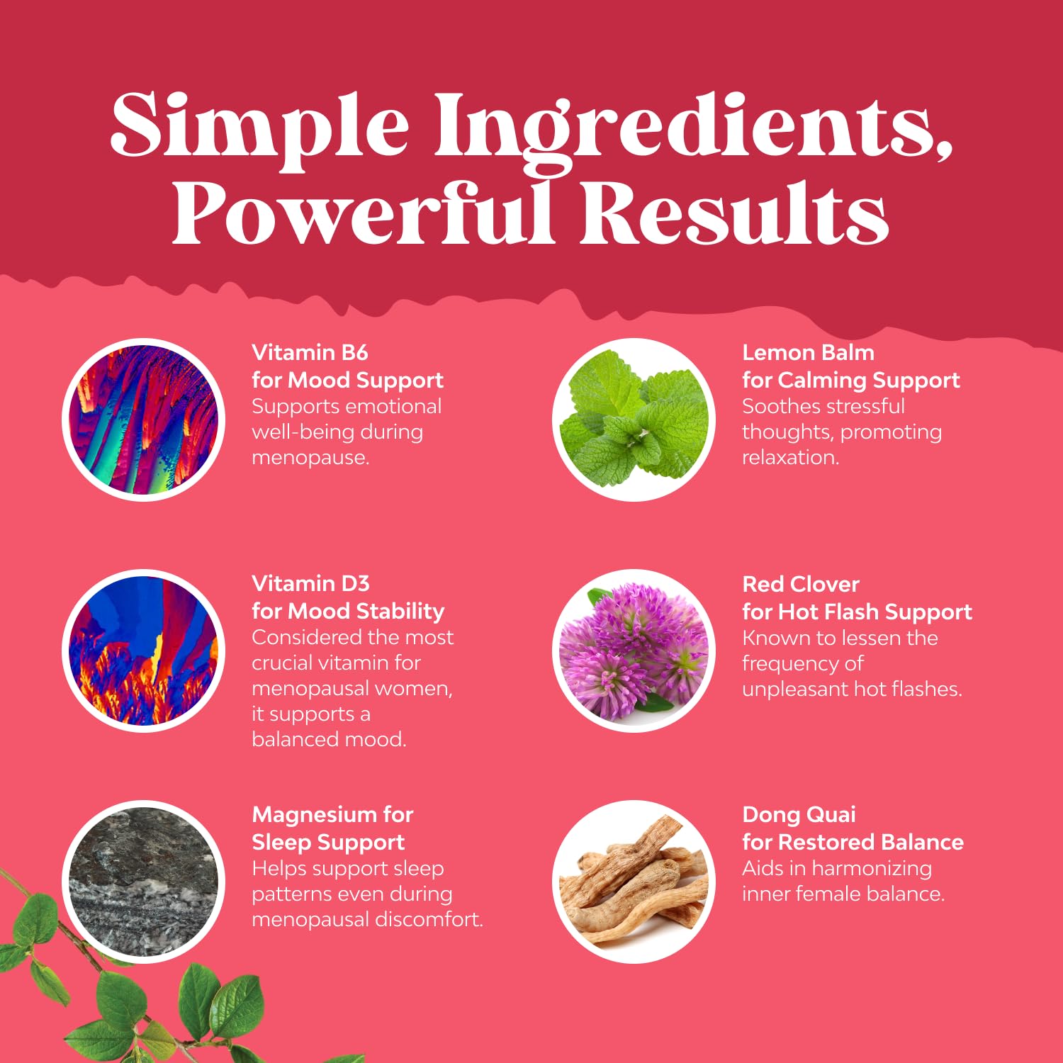 Complete Herbal Menopause Supplement for Women - Multibenefit Menopause Ease Hormone Balance for Women for Night Sweats Mood and More with Dong Quai Vitex Chaste Berry and Black Cohosh - 90 Count Natures Craft uk supplements