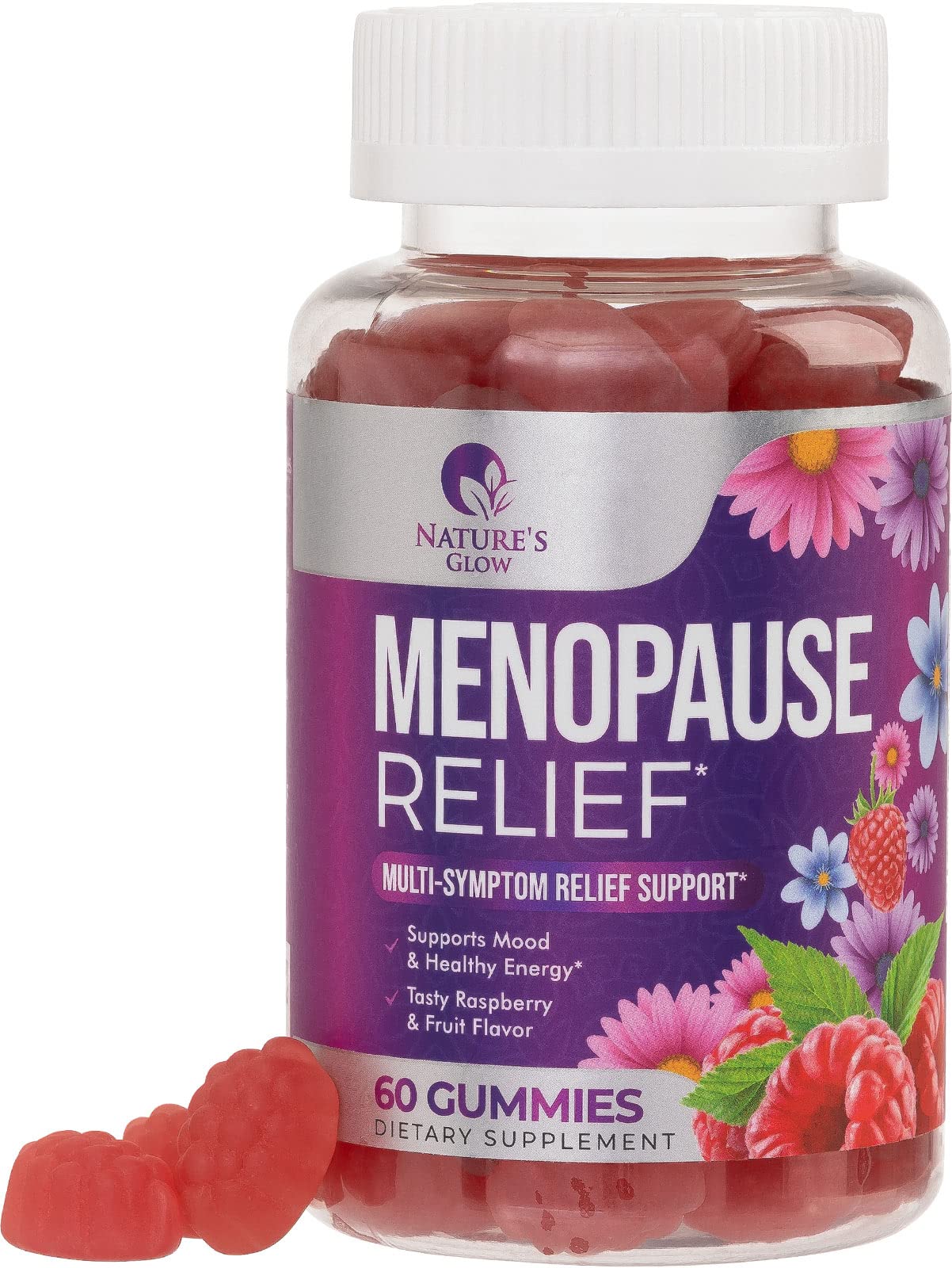 Nature's Glow Menopause Relief Vitamin Gummy for Women - Effective Menopause Nature's Glow uk supplements