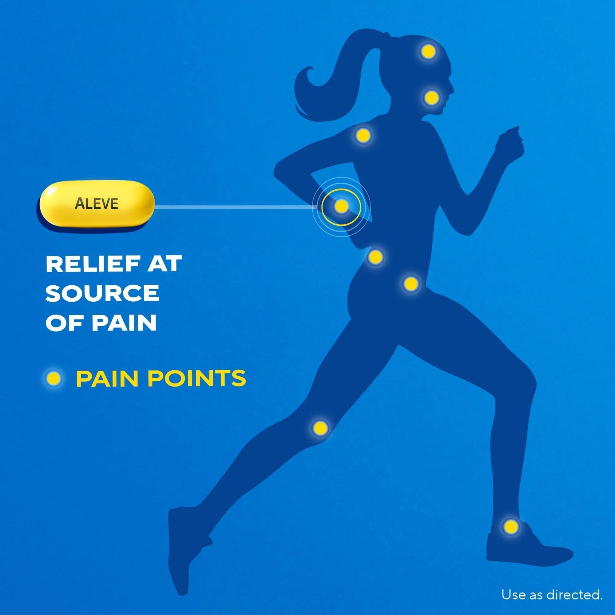 Aleve Pain Reliever & Fever Reducer Gelcaps, Naproxen Sodium, Headache and Back and Body Pain Relief Medicine, for Adults and Children Ages 12 and Up, 90 Count Aleve uk supplements