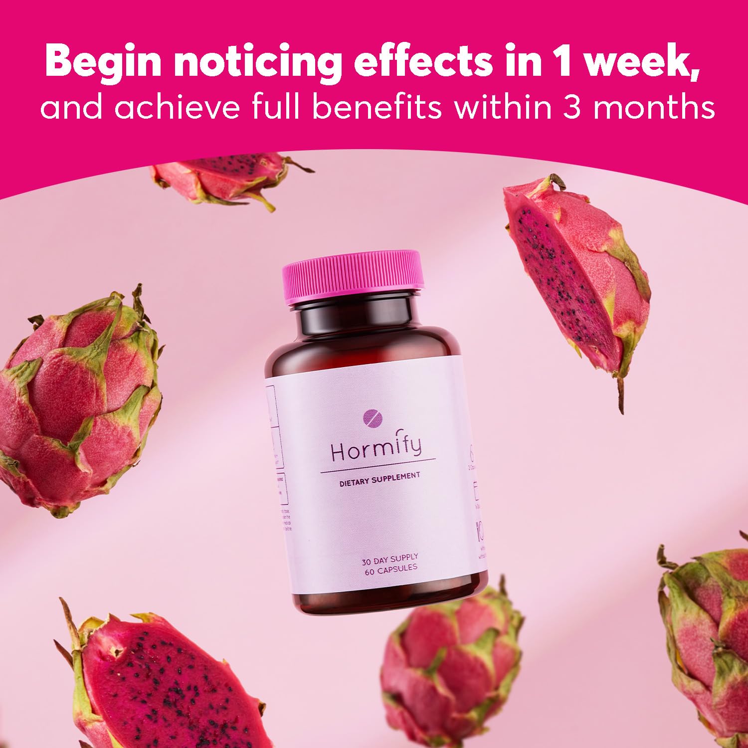 Women's Hormone Balance Supplement - Natural Support for Hormonal Balance, Energy Boost, Mood Swings, Hot Flashes, Menopausal Balance - 60 Capsules Hormify uk supplements