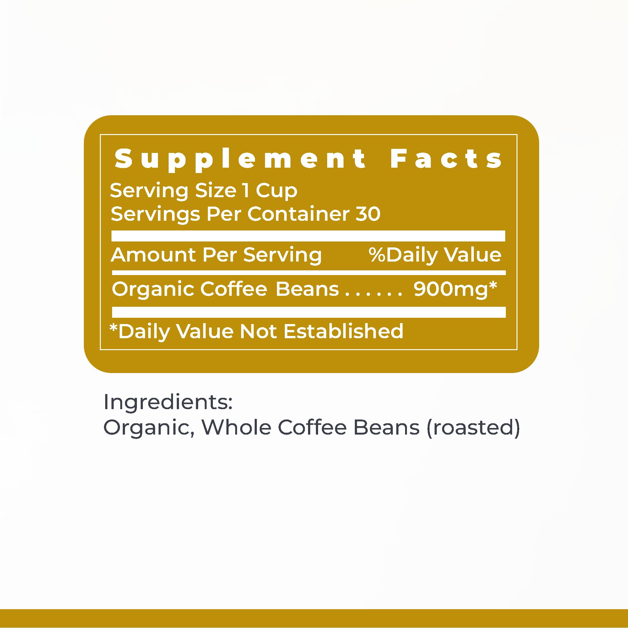 Premier Research Labs Organic Whole Roasted Coffee Beans - Medium Roast, From Guji Region of Ethiopia, Crafted for Optimal Health Benefits, Sweet & Fruity, Well-Balanced, Gluten Free - 1 Pound Premier Research Labs uk supplements
