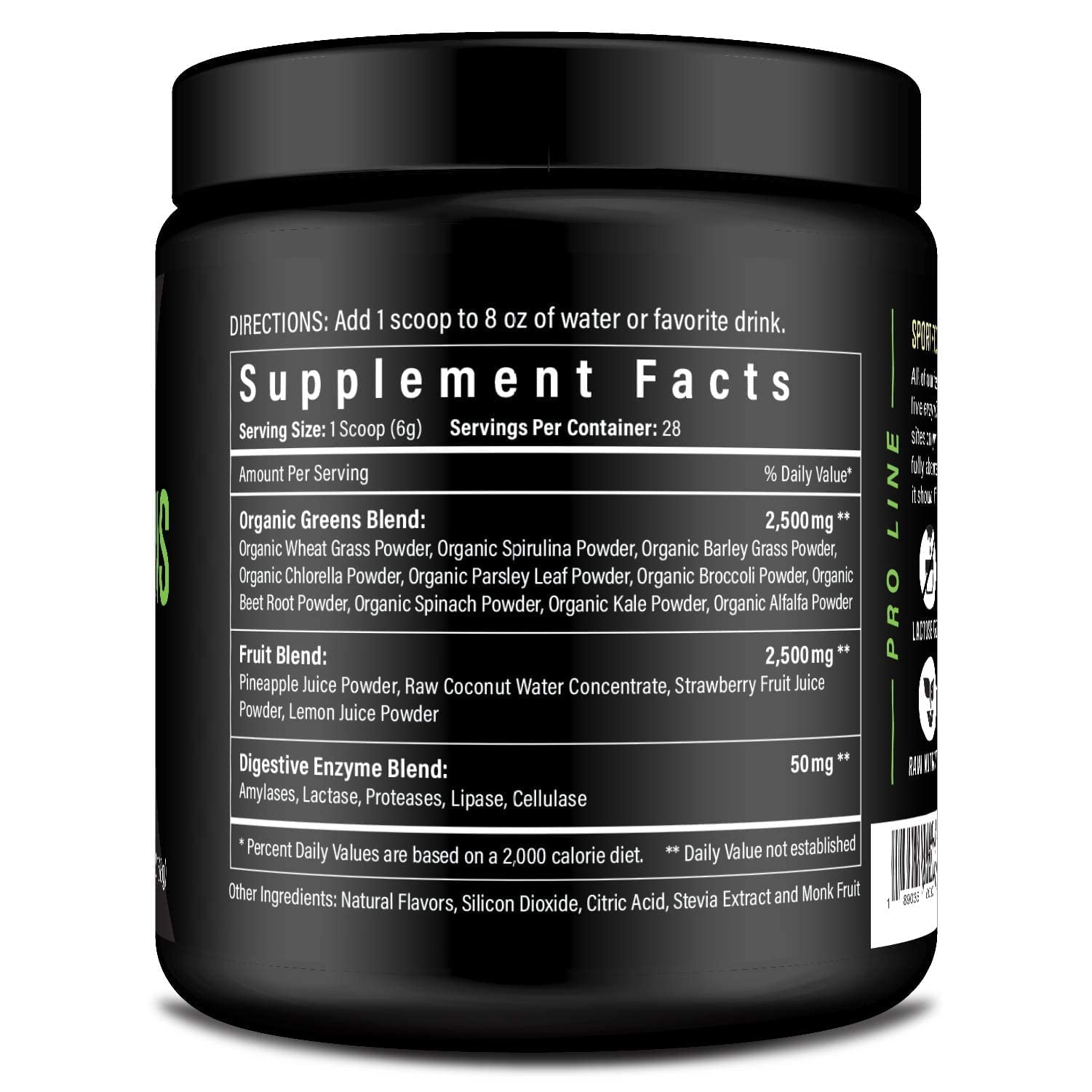 Sport Formula 99 Organic Greens Superfood Powder, Cold Pressed Vegan and Keto Powder, Non-GMO, Low Calorie Daily Green Juice Powder Sport Formula 99 uk supplements