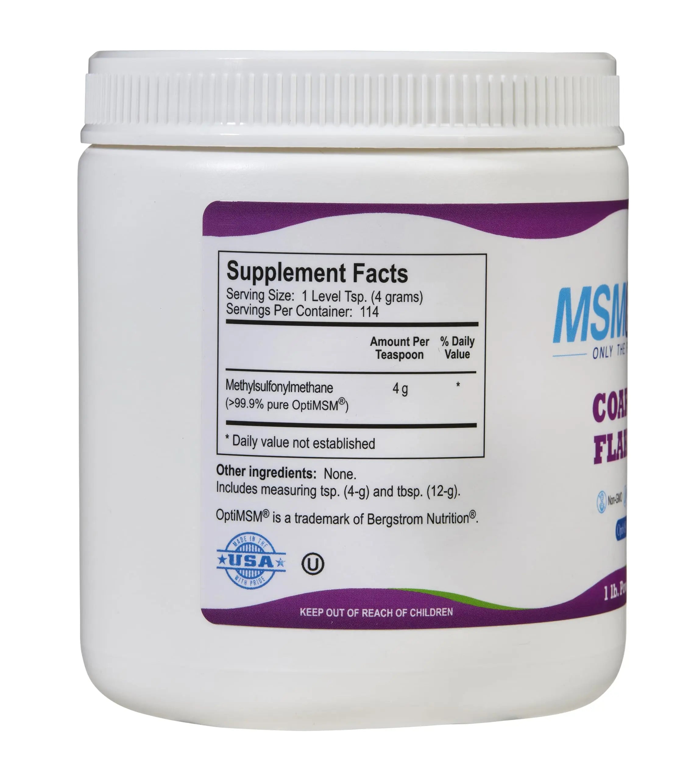 KALA HEALTH MSMPure Coarse Flakes 1lb and Muscle & Joint Cream 2oz Bundle KALA HEALTH uk supplements