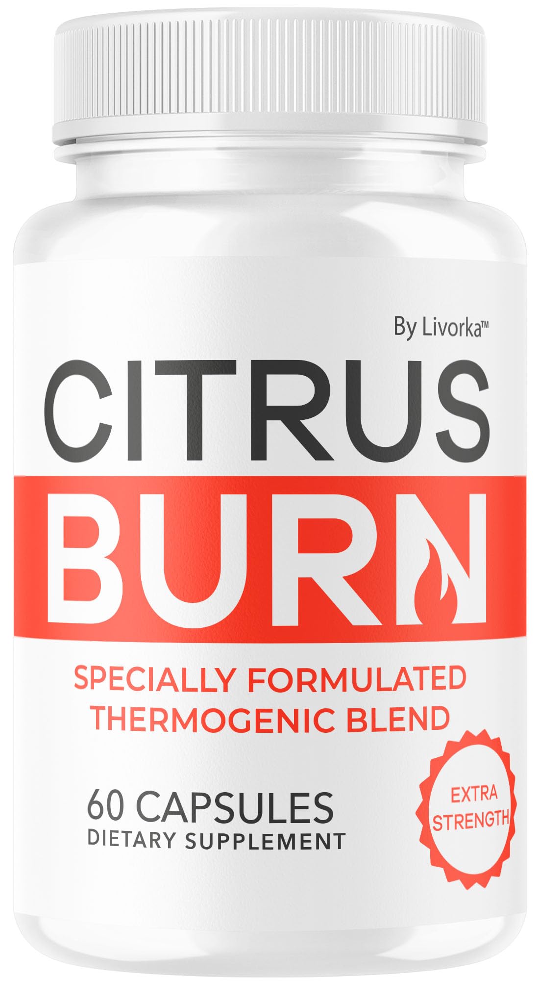 Citrus Burn Capsules - Official CitrusBurn Pills Supplement Support All Natural Ingredients Advanced Formula Premium Multivitamin for Overall Health & Wellness, 60 Capsules for 1 Month LIVORKA uk supplements
