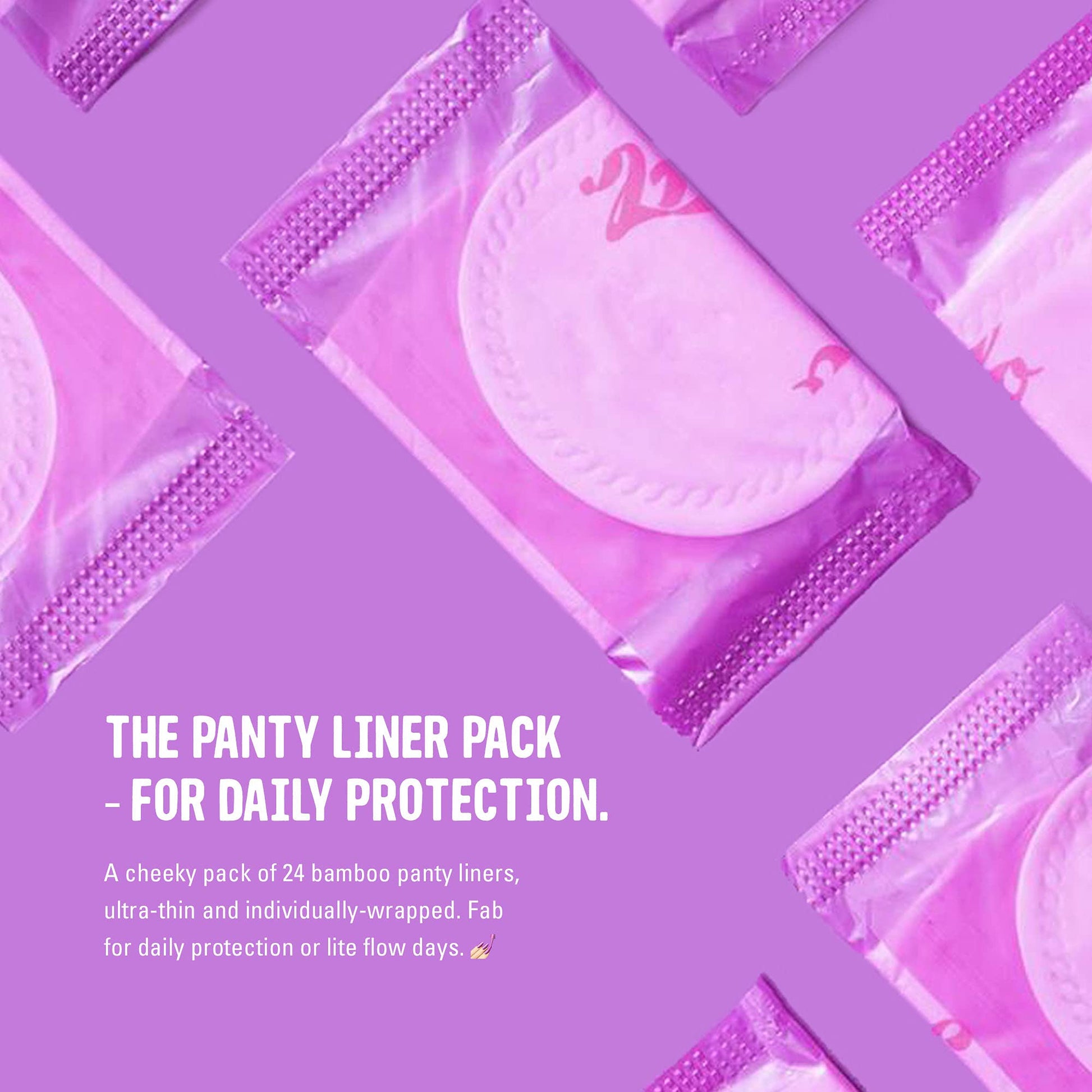 FLO - Organic Bamboo Daily Panty Liners, Plant-Based Cotton, Biodegradable FLO uk supplements