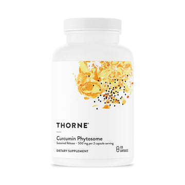 THORNE - Curcumin Phytosome 500 mg (Meriva) - Sustained Release, Clinically Studied - Supports Healthy Inflammatory Response in Joints, Muscles, GI Tract, Liver, Brain & Nerves* - 60 Servings THORNE uk supplements