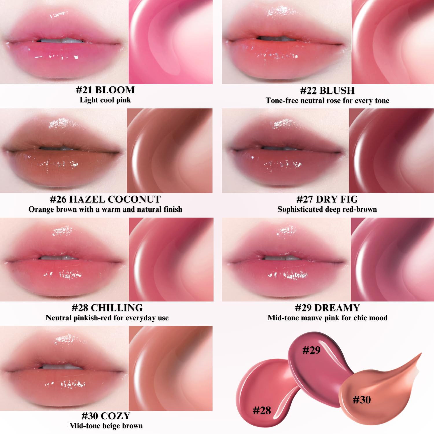 BBIA Glow Tint – Lip Plumping Volumizing Glossy & Glowy Lip Stain Naturally Moisturizing Comfortable Texture Lightweight Long-Lasting Vivid Color Non-Sticky Korean Makeup (30 COZY, Pack of 1) BBI@ BBIA uk supplements