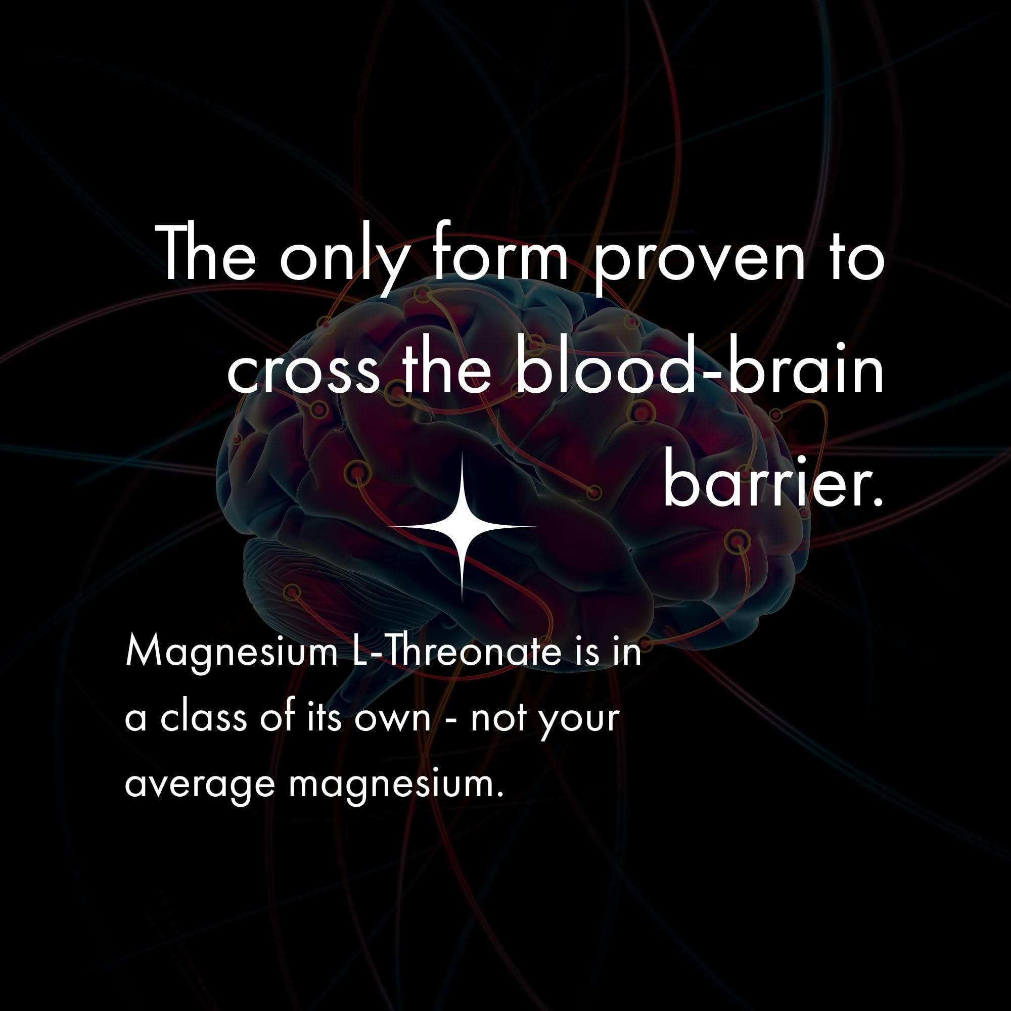 NAOMI Magnesium L-Threonate with 2,000mg Patented Magtein®, High Absorption Elemental Magnesium, Memory Supplement - Brain Health, Focus, Nerve Support, Heart Health, Natural Sleep Aid, 60 Veggie Caps NAOMI uk supplements