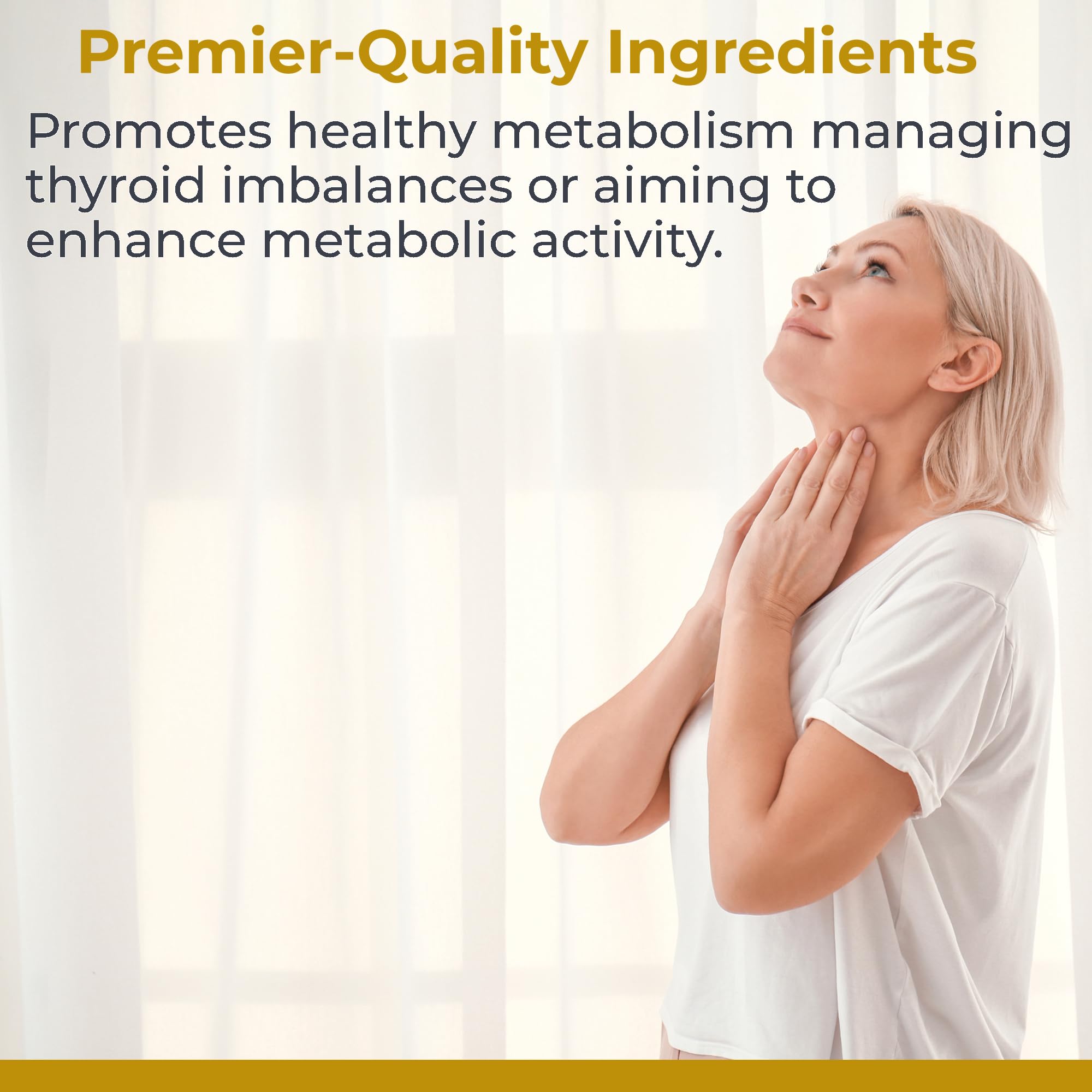 Premier Research Labs ThyroVen - Thyroid Support for Women, Thyroid Support for Men, Thyroid Supplement, Thyroid Support Complex with Naturally-Sourced Iodine - 60 Capsules Premier Research Labs uk supplements