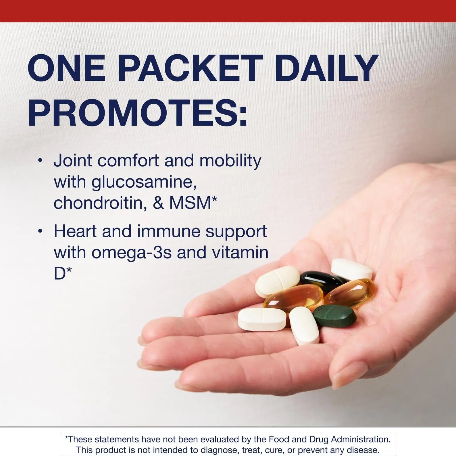 Metagenics Wellness Essentials Active Daily Packs - with Glucosamine, Chondroitin, MSM, Magnesium, Vitamin C & Omega-3* - Supports Mobility, Cartilage & Bone Health* - 30 Packets Metagenics uk supplements