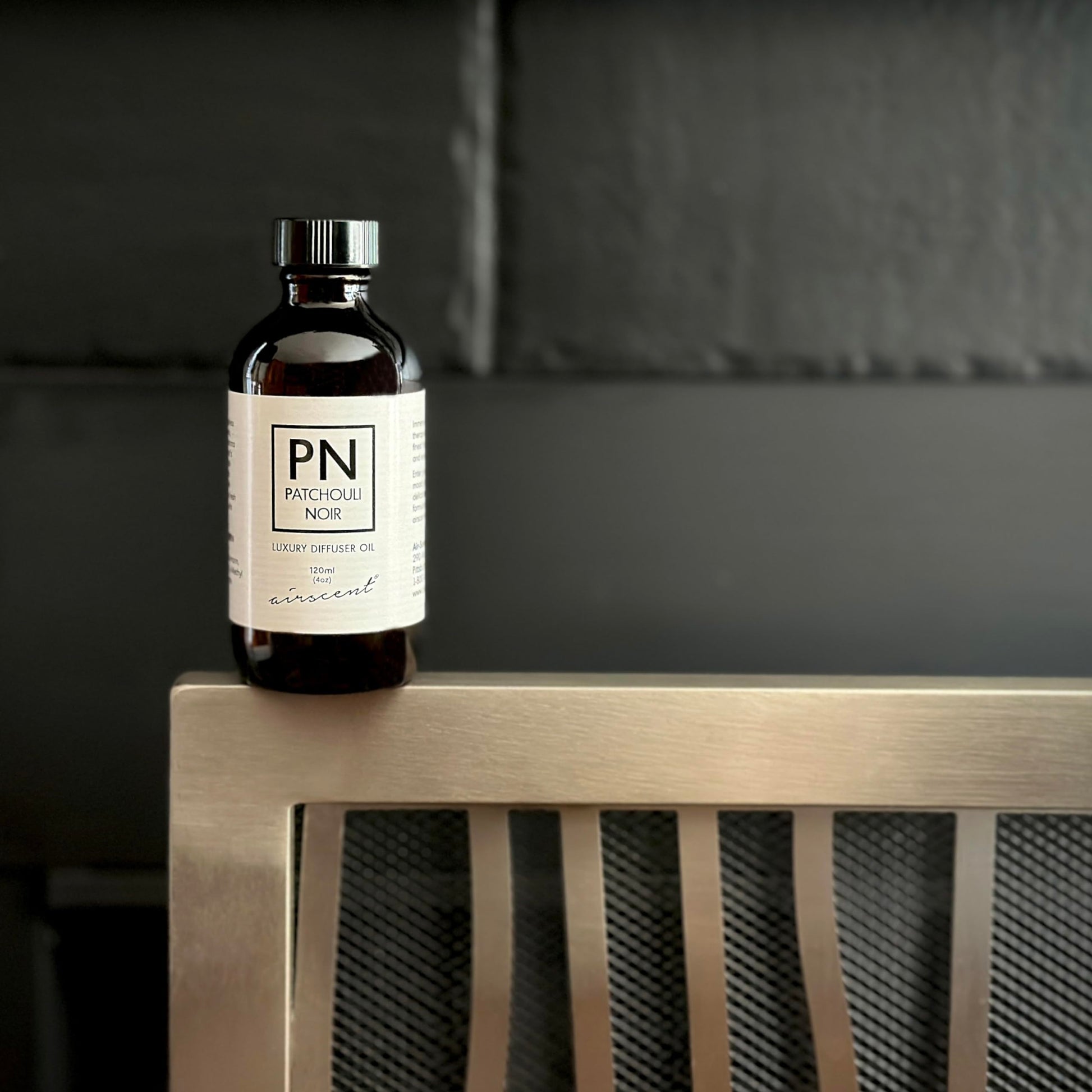 Patchouli Noir Diﬀuser Oil - Air-Scent Aroma and Essential Oil Blend - 120 Milliliter (4 ﬂ oz) Bottle Air-Scent uk supplements