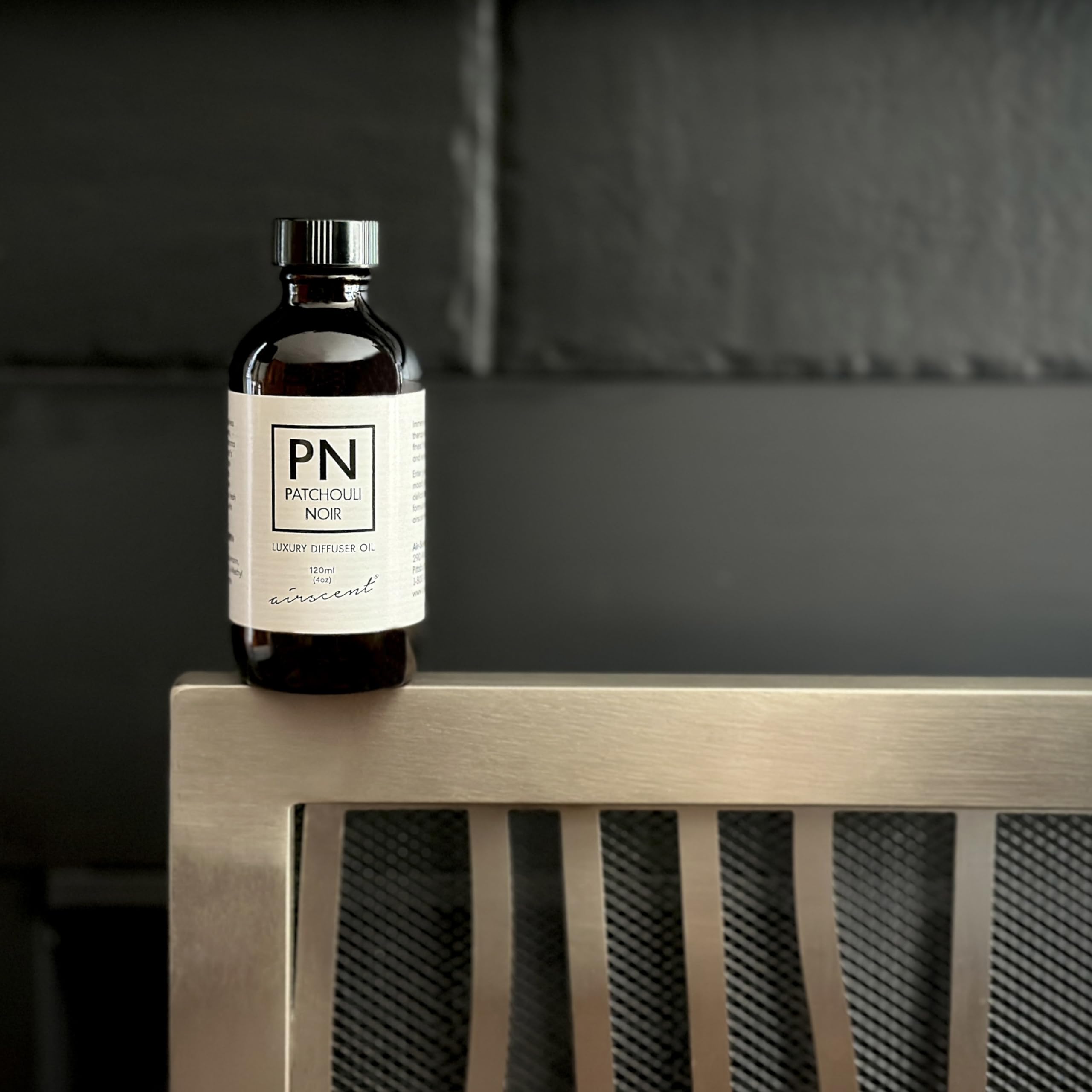 Patchouli Noir Diﬀuser Oil - Air-Scent Aroma and Essential Oil Blend - 120 Milliliter (4 ﬂ oz) Bottle Air-Scent uk supplements
