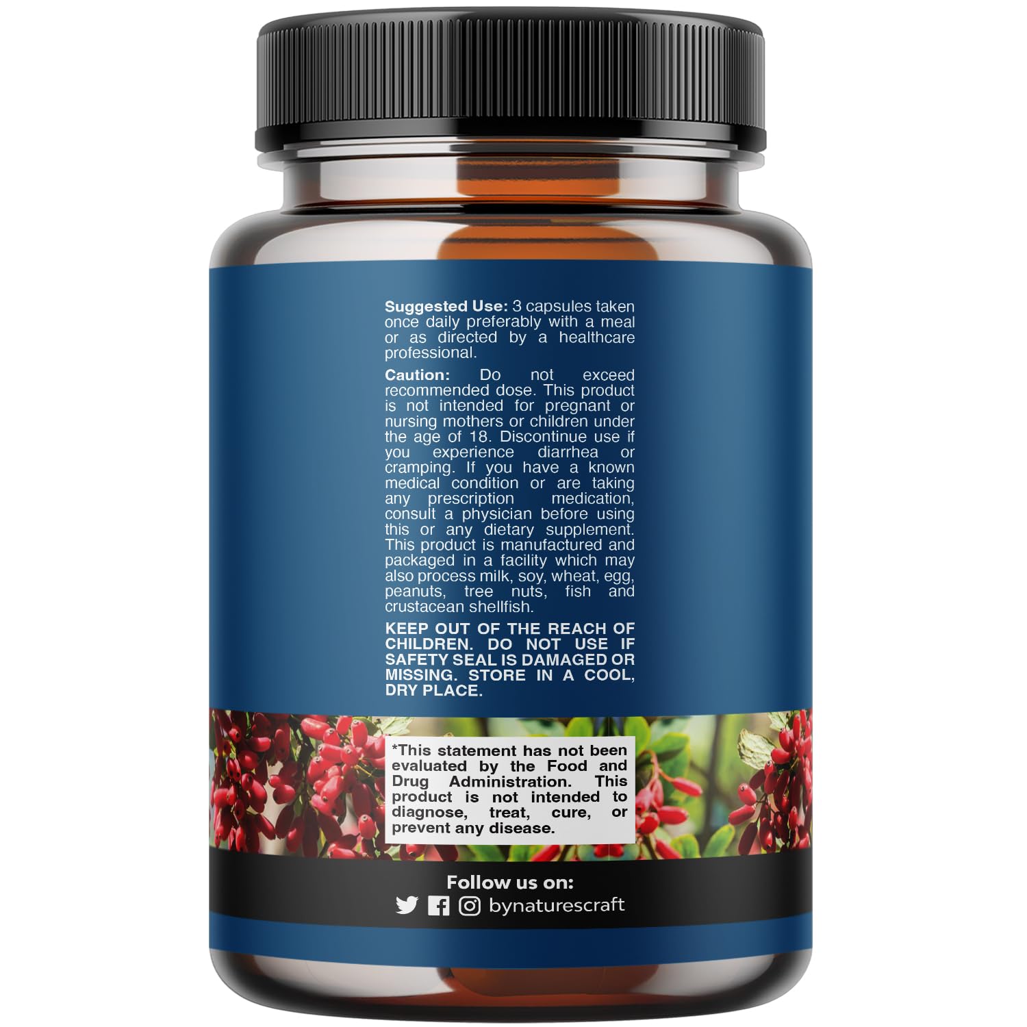 Balancing Berberine Plus 1200mg Per Serving Complex - Antioxidant Berberine with Ceylon Natures Craft uk supplements