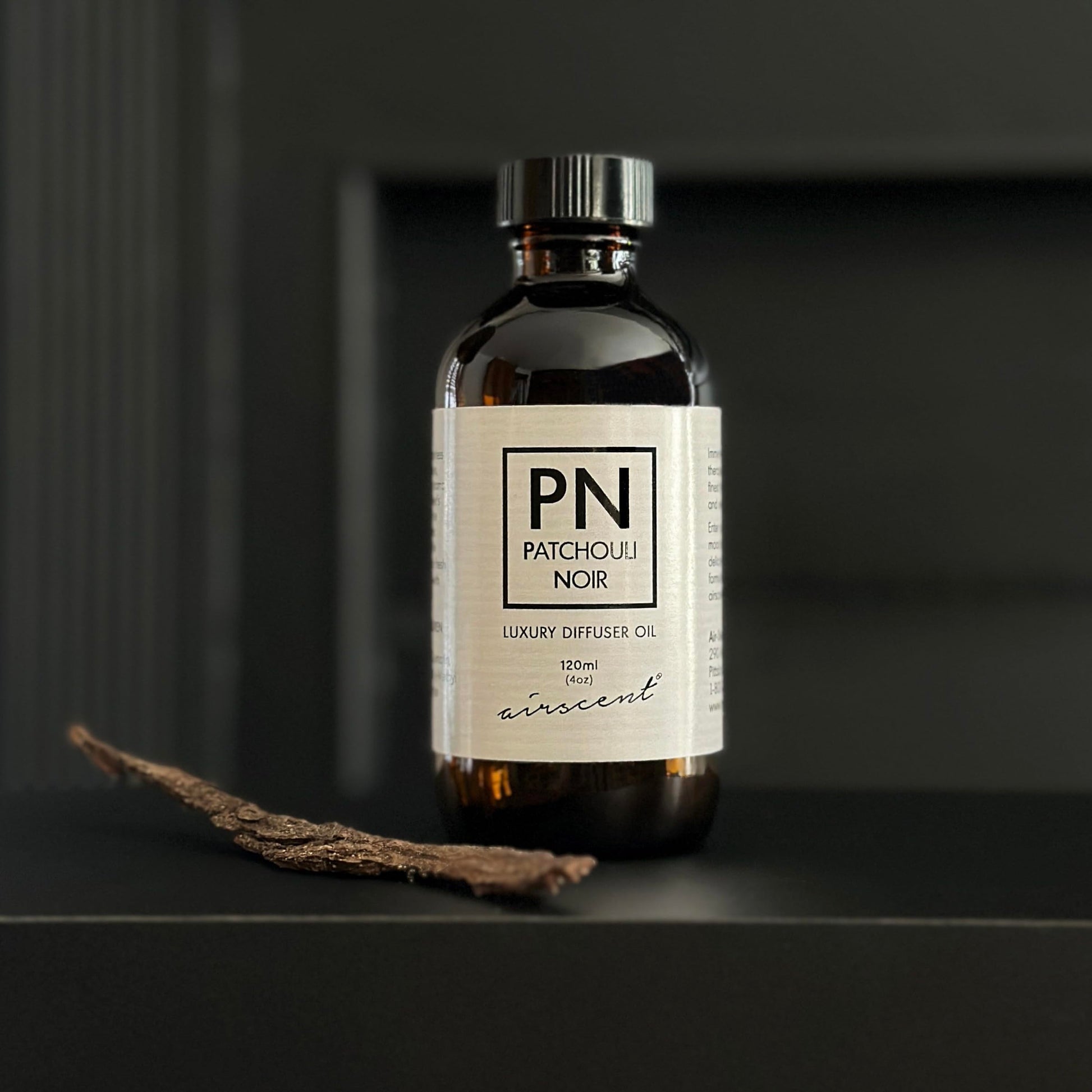 Patchouli Noir Diﬀuser Oil - Air-Scent Aroma and Essential Oil Blend - 120 Milliliter (4 ﬂ oz) Bottle Air-Scent uk supplements