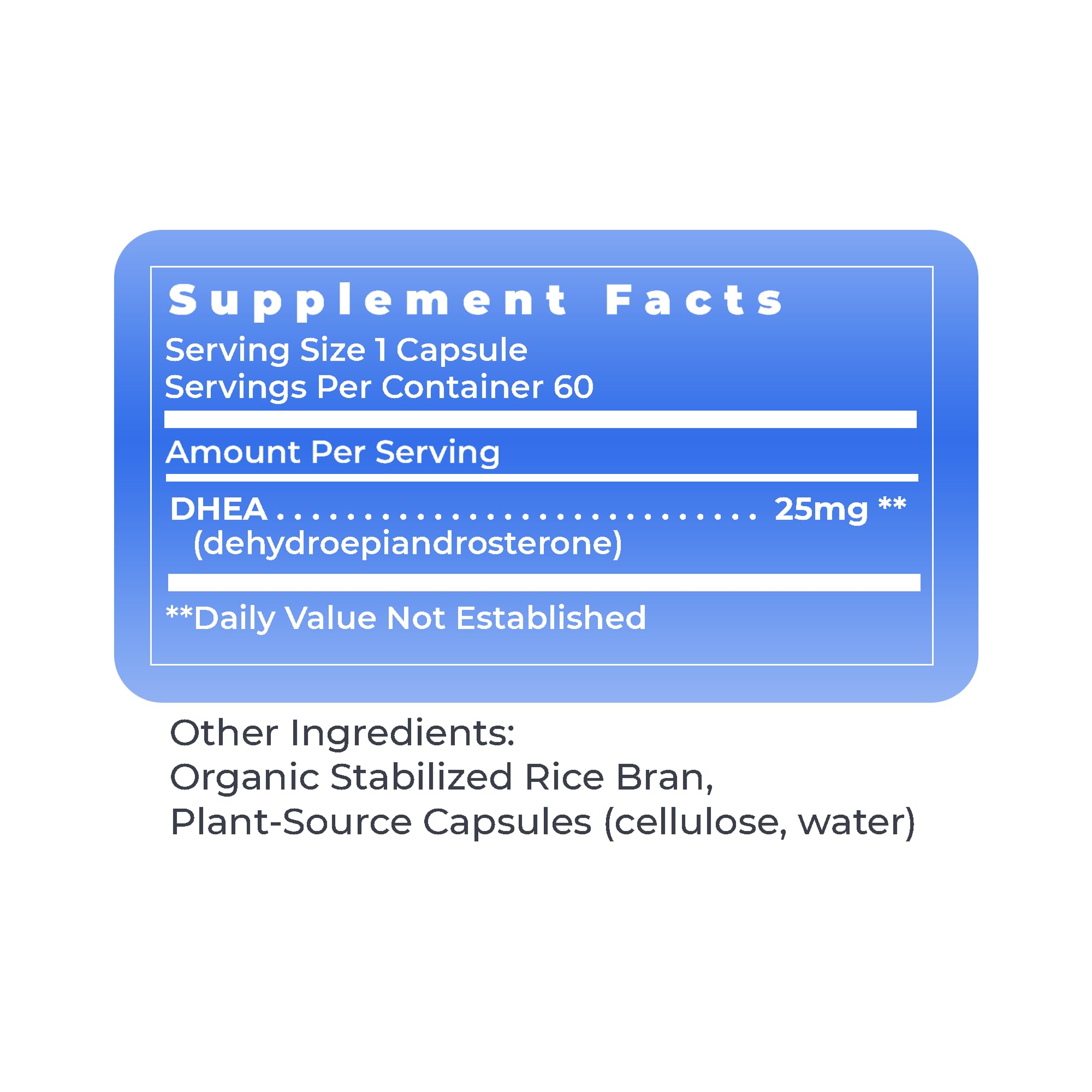 Premier Research Labs Premier DHEA - DHEA Supplement for Women & Men, Pure DHEA 25mg, Hormone Support for Healthy Aging, Wild Yam DHEA, Vegan Friendly - 60 Vegetarian Capsules Premier Research Labs uk supplements