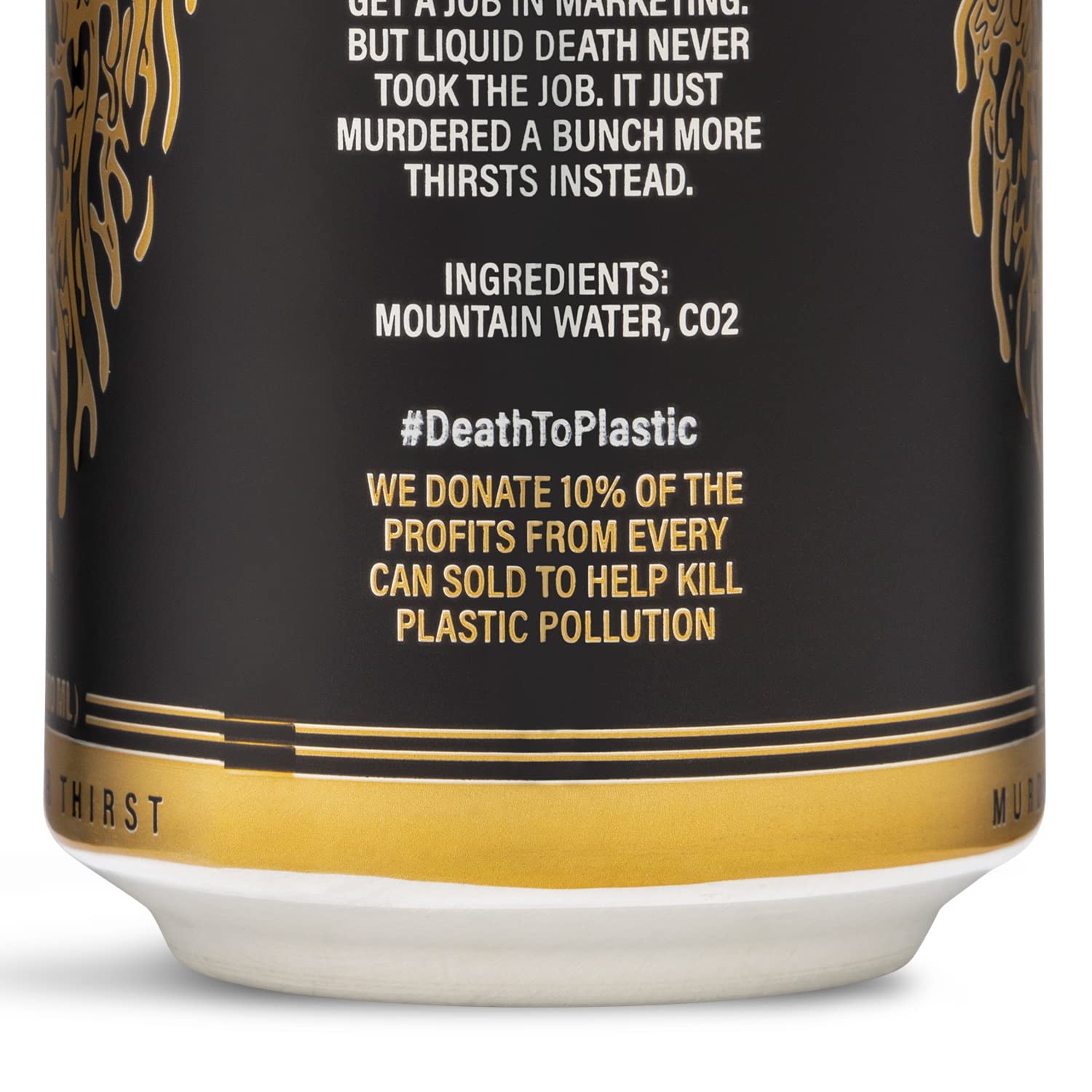 Liquid Death Sparkling Mountain Water, 16.9 oz Tallboys (12-Pack) Liquid Death uk supplements