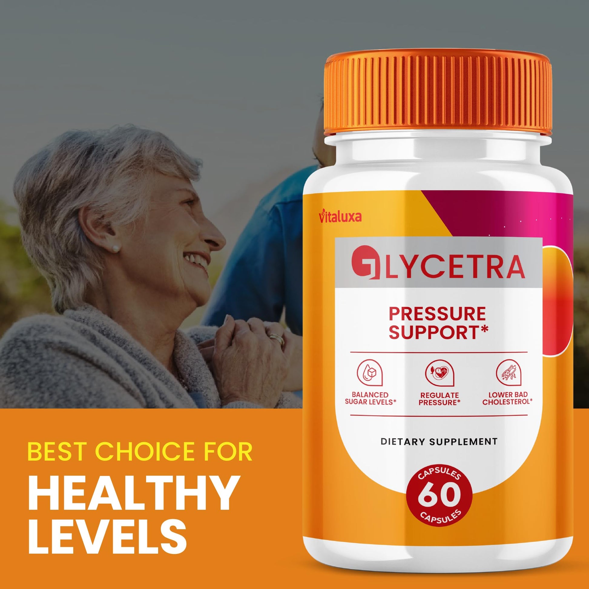 (2 Pack) Glycetra Capsules, Glycetra Blood Support Supplement Advanced Formula Premium Blend All Natural Balance Flow, Glicetra Pills Maximum Strength Glycogen Support Health Wellness Review (120 Ct) Vitaluxa uk supplements