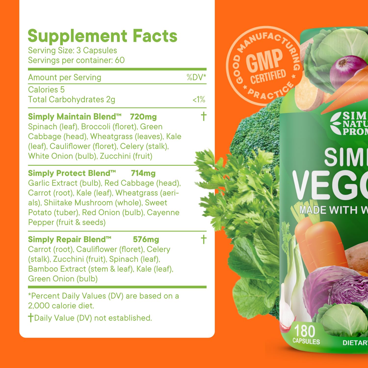 Simply Nature's Promise - Packed with Over 40 Different Fruits & Vegetables Simply Nature's Promise uk supplements